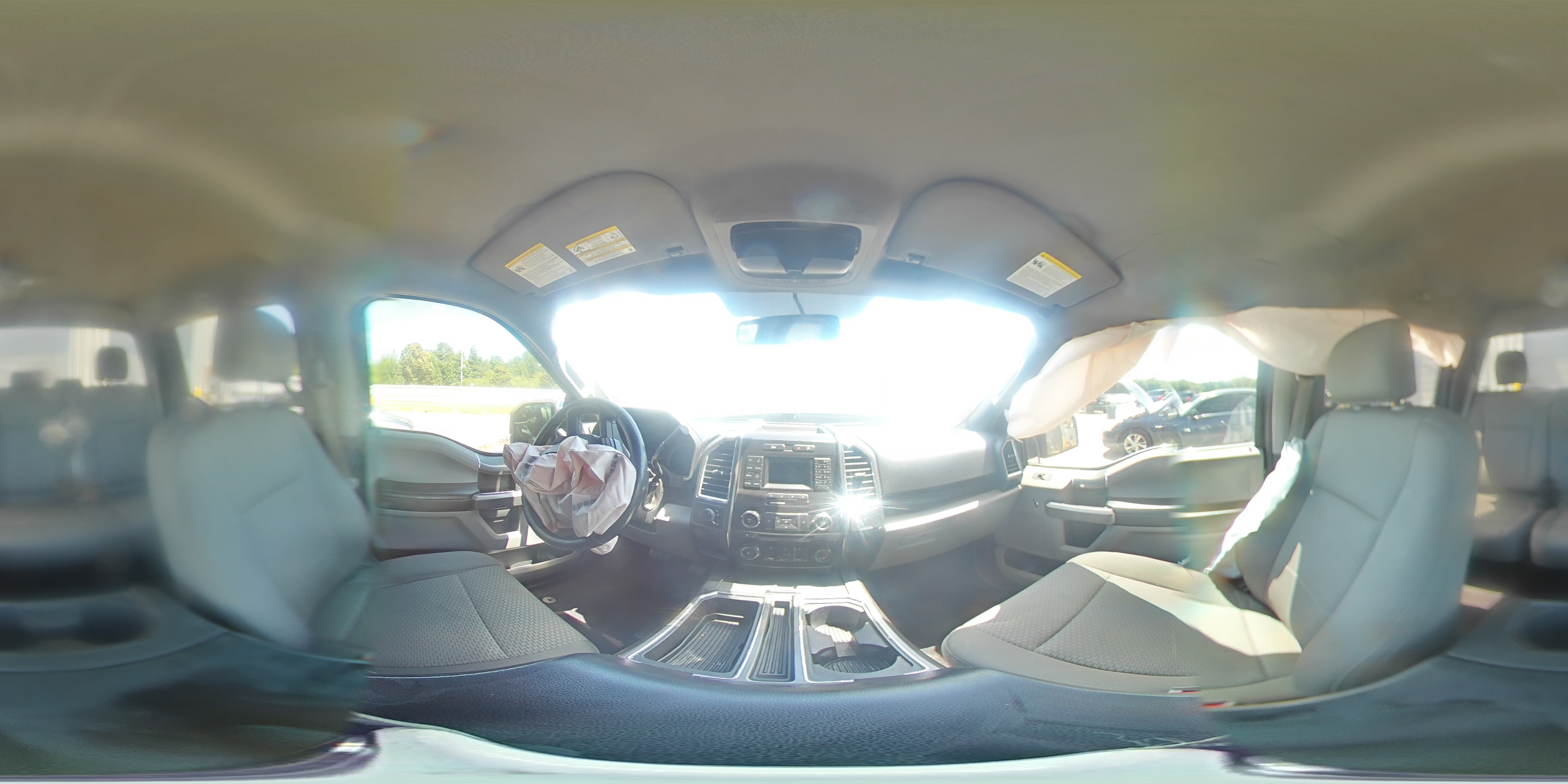 2015 Ford F150 Supercrew Gray vin: 1FTEW1CP9FKE98814