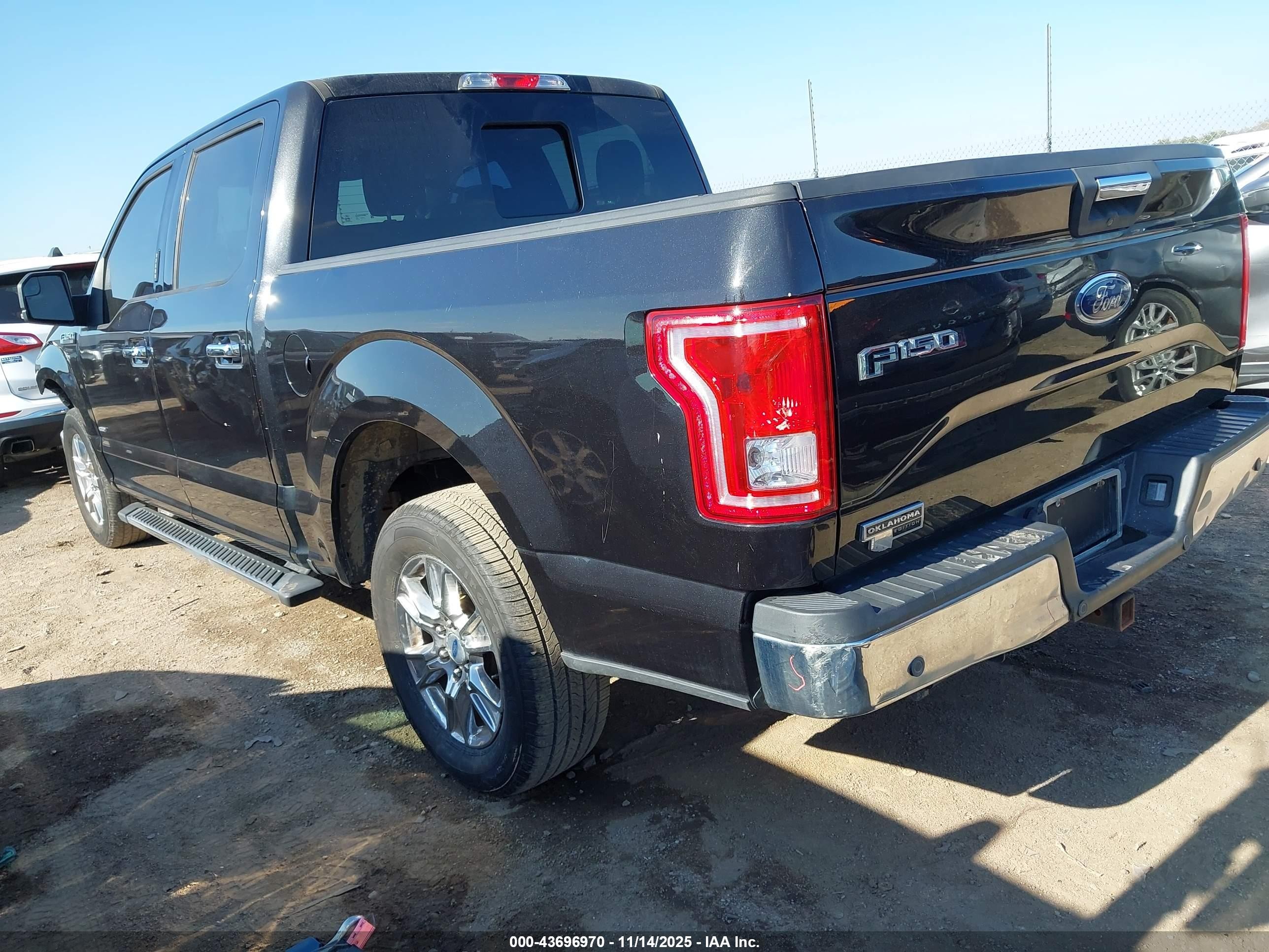 2015 Ford F-150 Xlt Черный vin: 1FTEW1CP9FKF16132