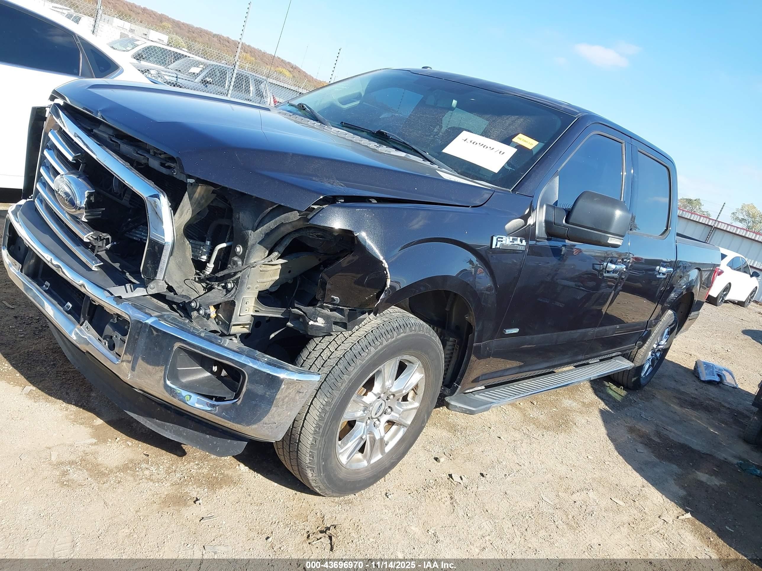 2015 Ford F-150 Xlt Черный vin: 1FTEW1CP9FKF16132