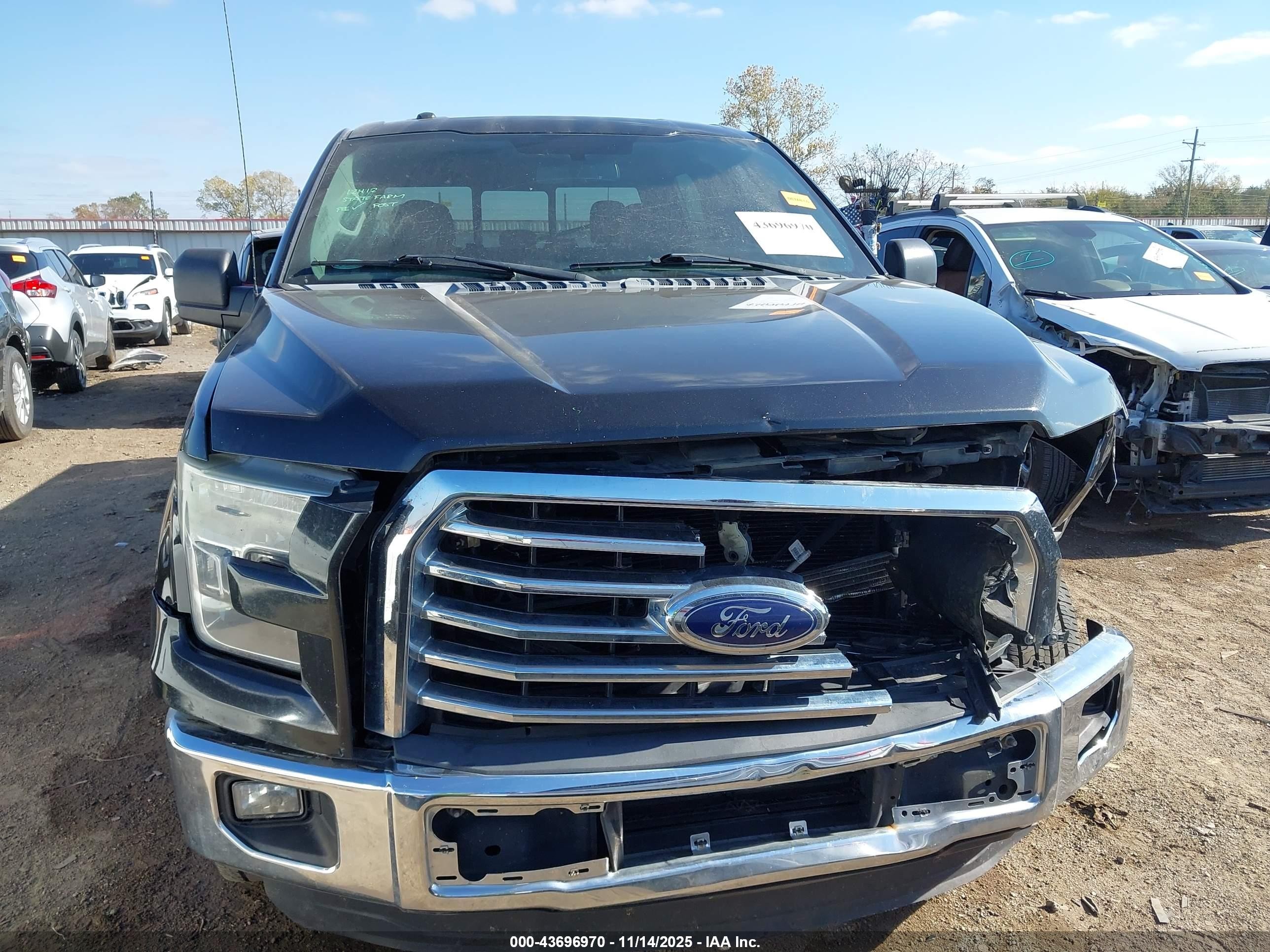 2015 Ford F-150 Xlt Черный vin: 1FTEW1CP9FKF16132