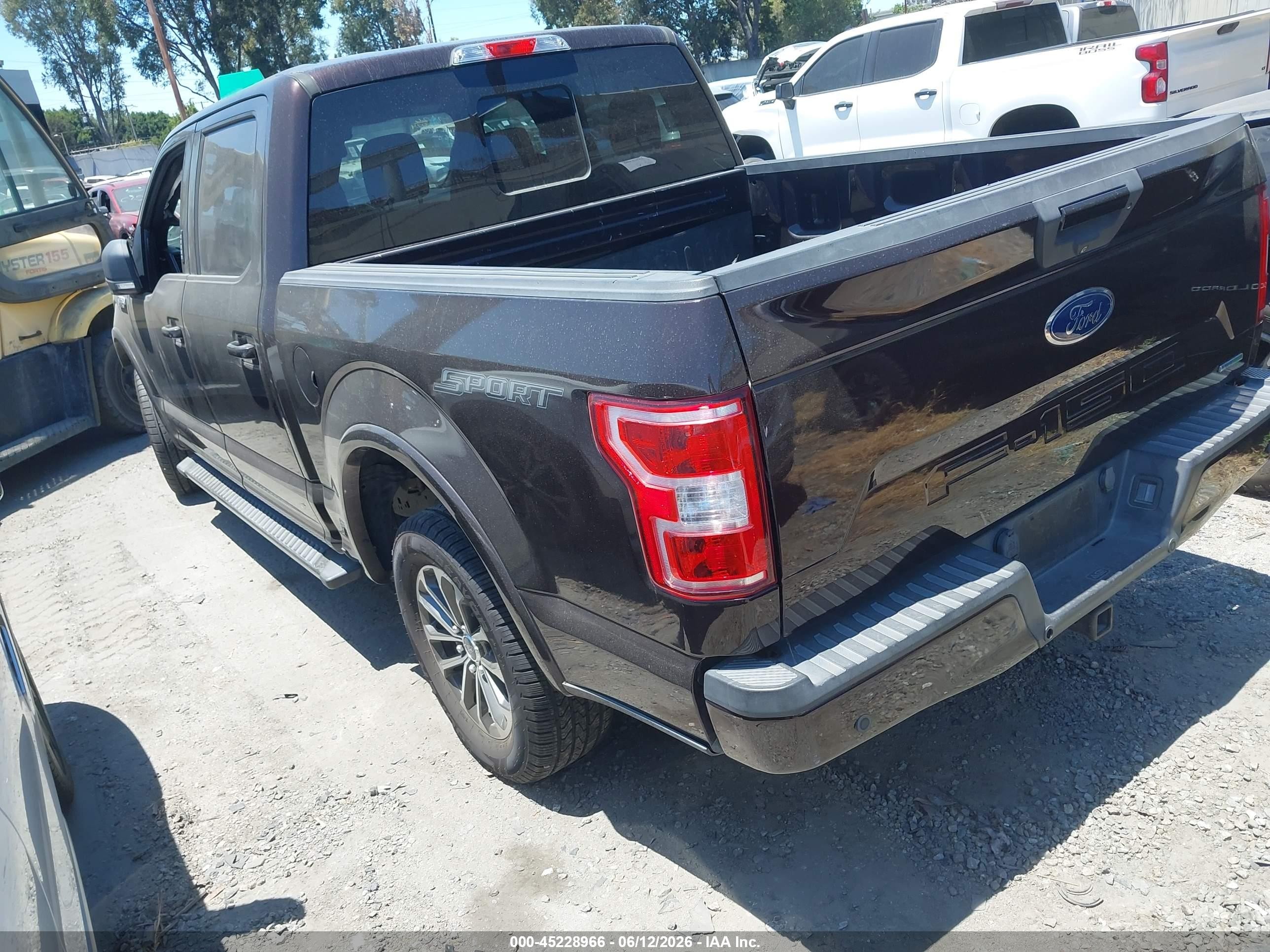 2018 Ford F-150 Xlt Dark Brown vin: 1FTEW1CP9JKF14924