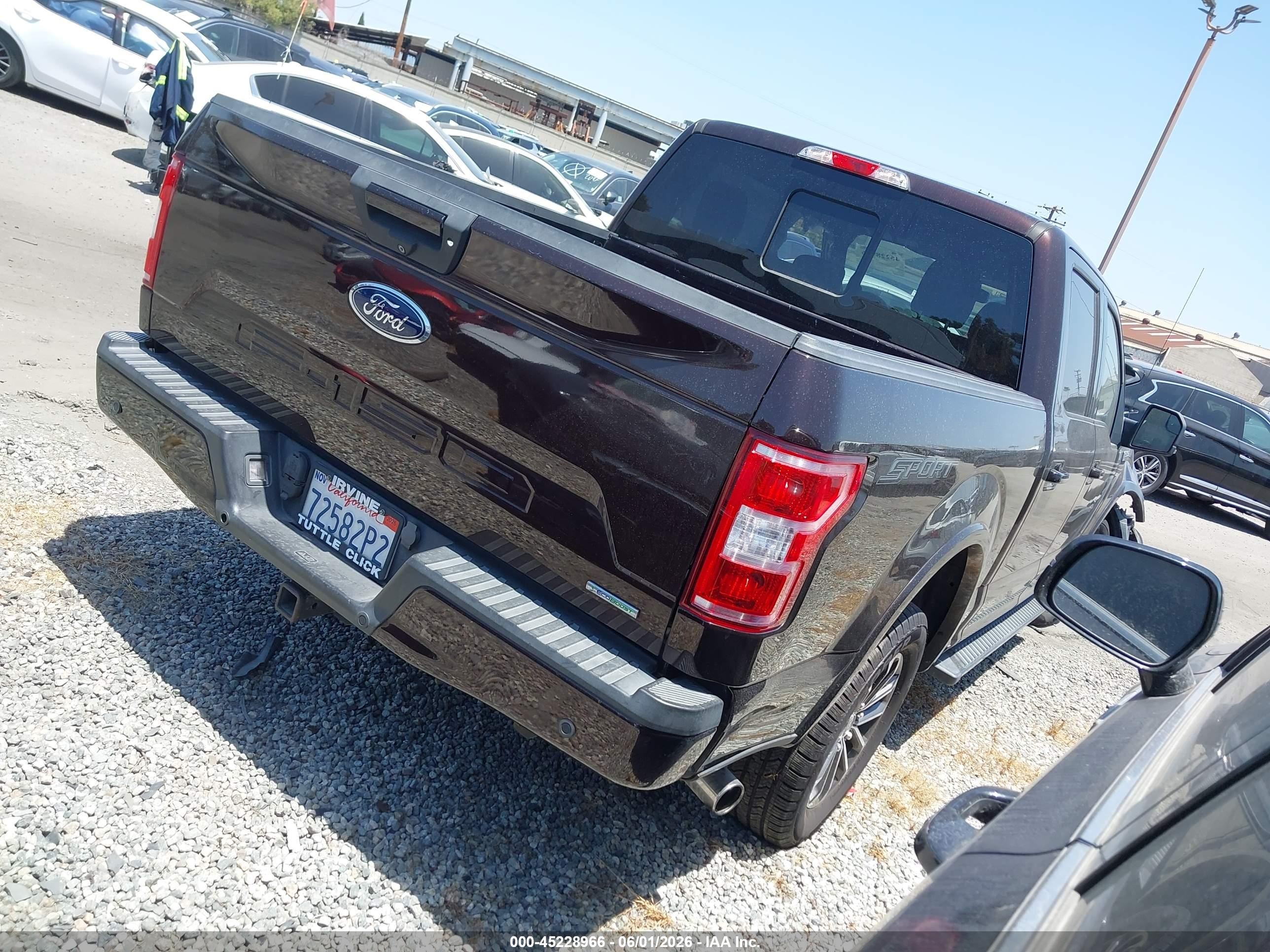 2018 Ford F-150 Xlt Dark Brown vin: 1FTEW1CP9JKF14924