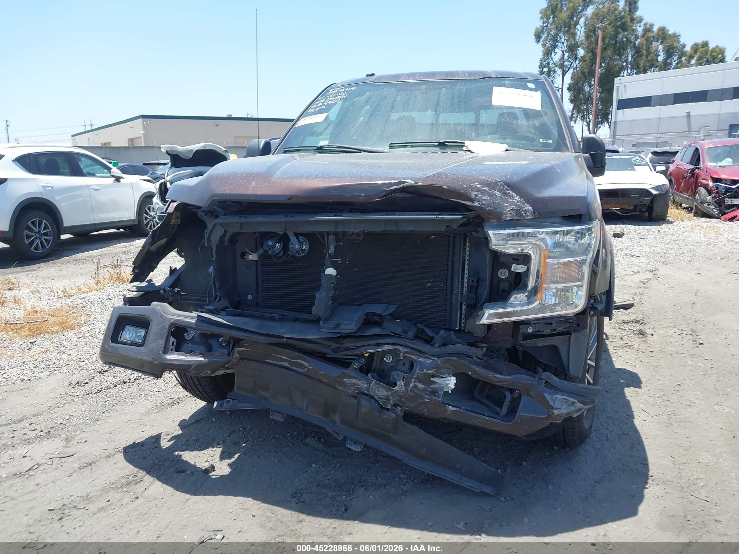 2018 Ford F-150 Xlt Dark Brown vin: 1FTEW1CP9JKF14924
