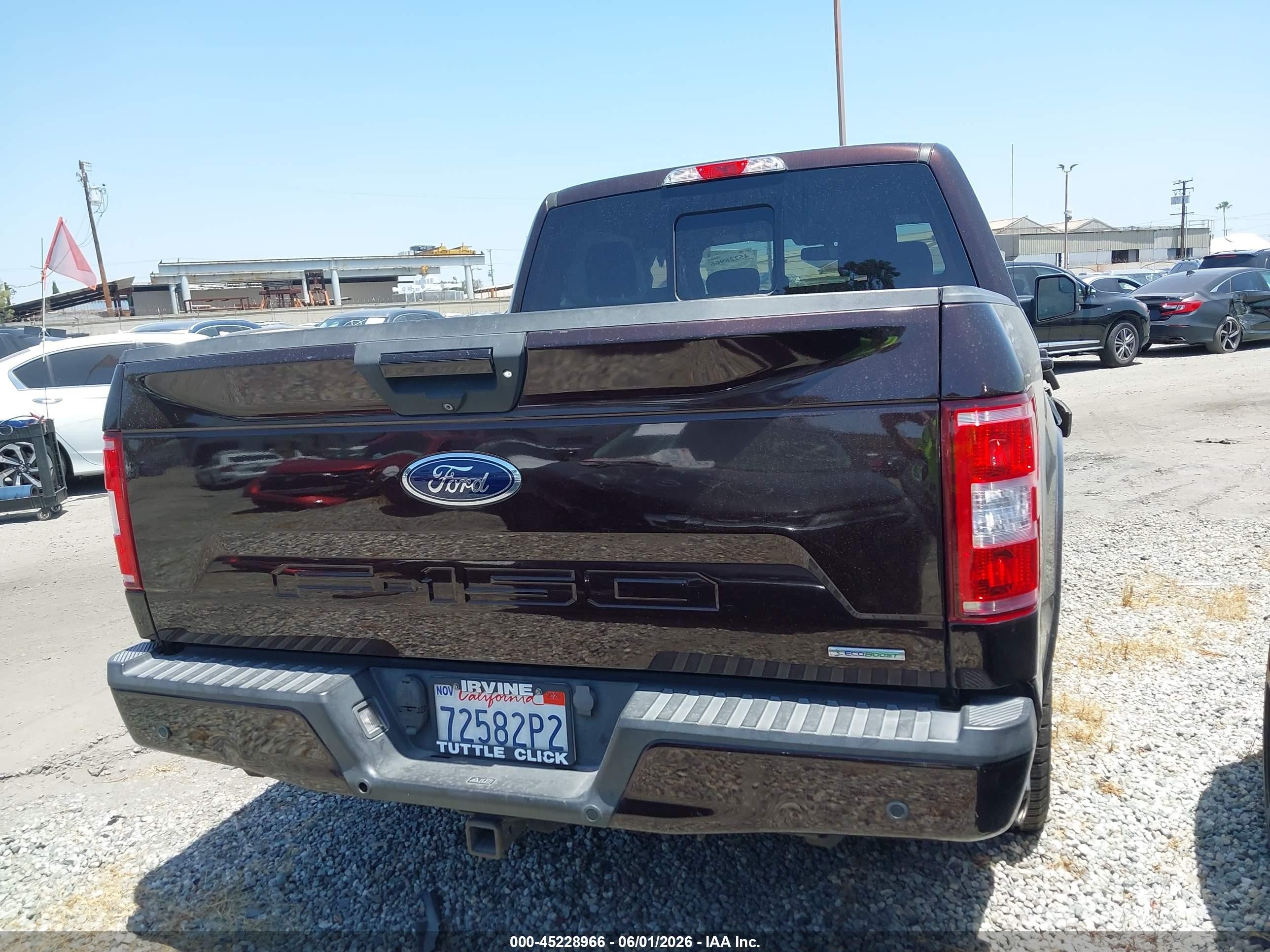 2018 Ford F-150 Xlt Dark Brown vin: 1FTEW1CP9JKF14924