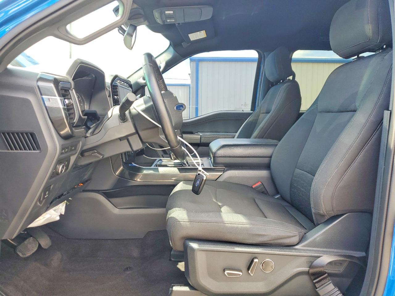 2021 Ford F150 Supercrew Blue vin: 1FTEW1CP9MFA56959
