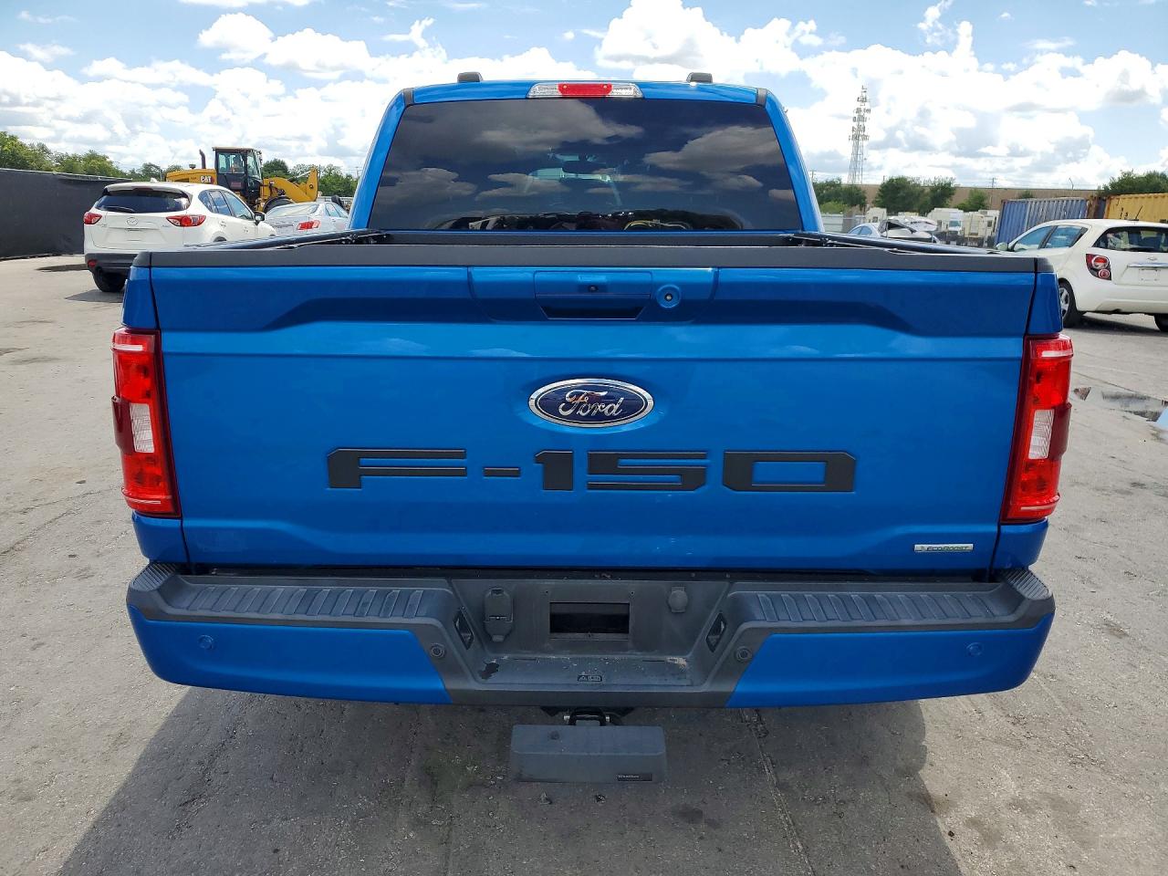 2021 Ford F150 Supercrew Blue vin: 1FTEW1CP9MFA56959