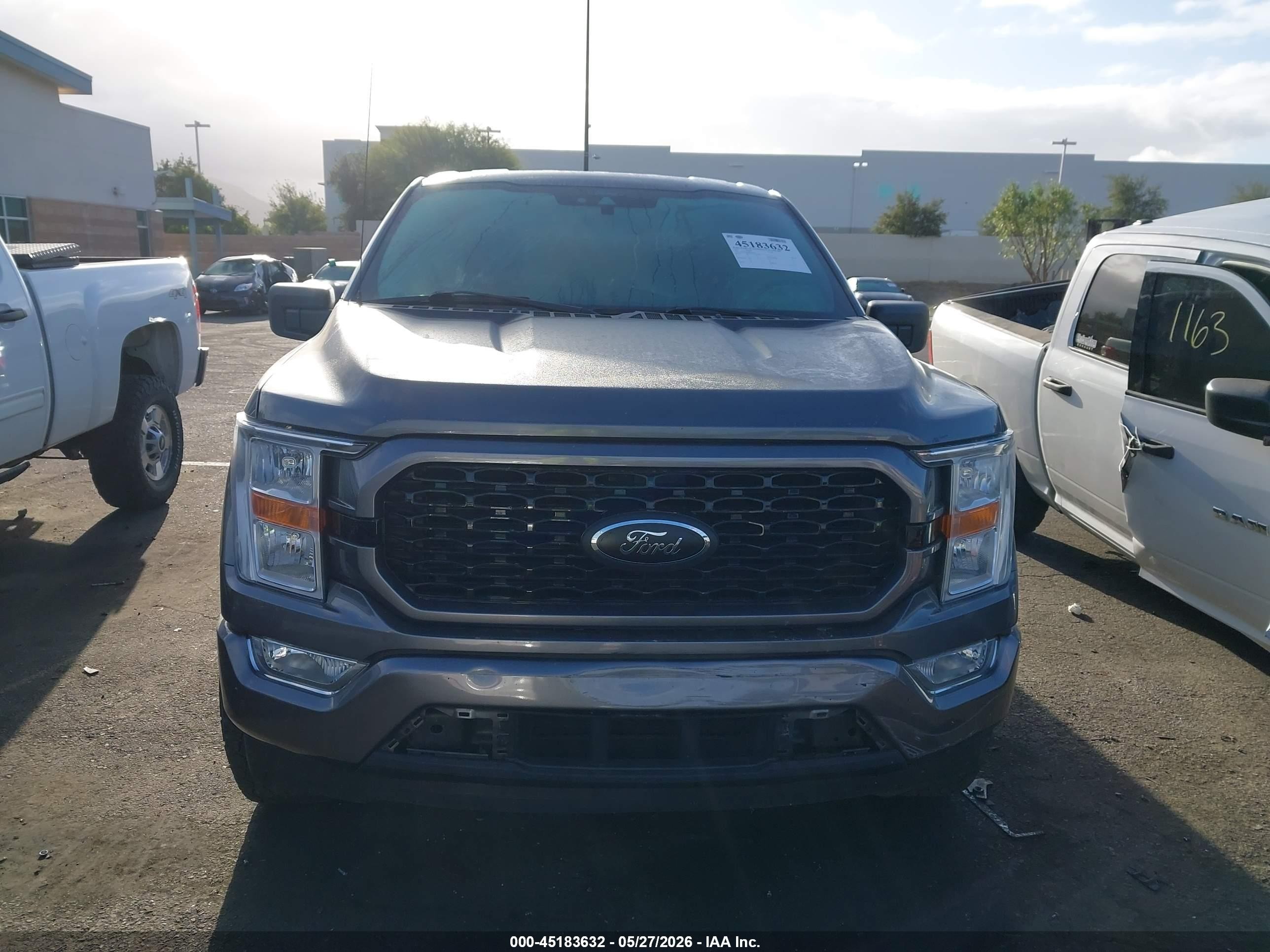 2021 Ford F-150 Xl Gray vin: 1FTEW1CP9MFB10163