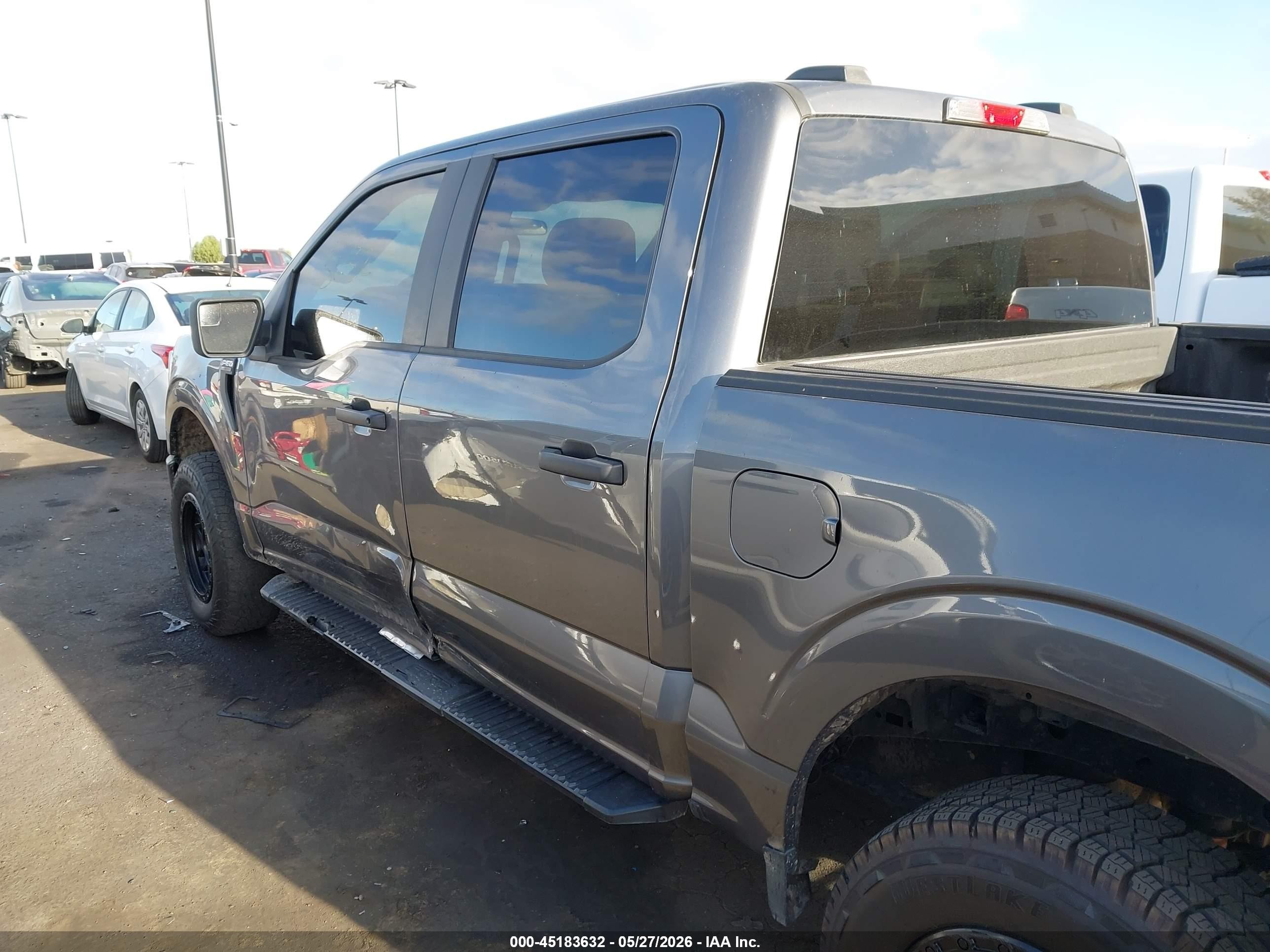 2021 Ford F-150 Xl Gray vin: 1FTEW1CP9MFB10163