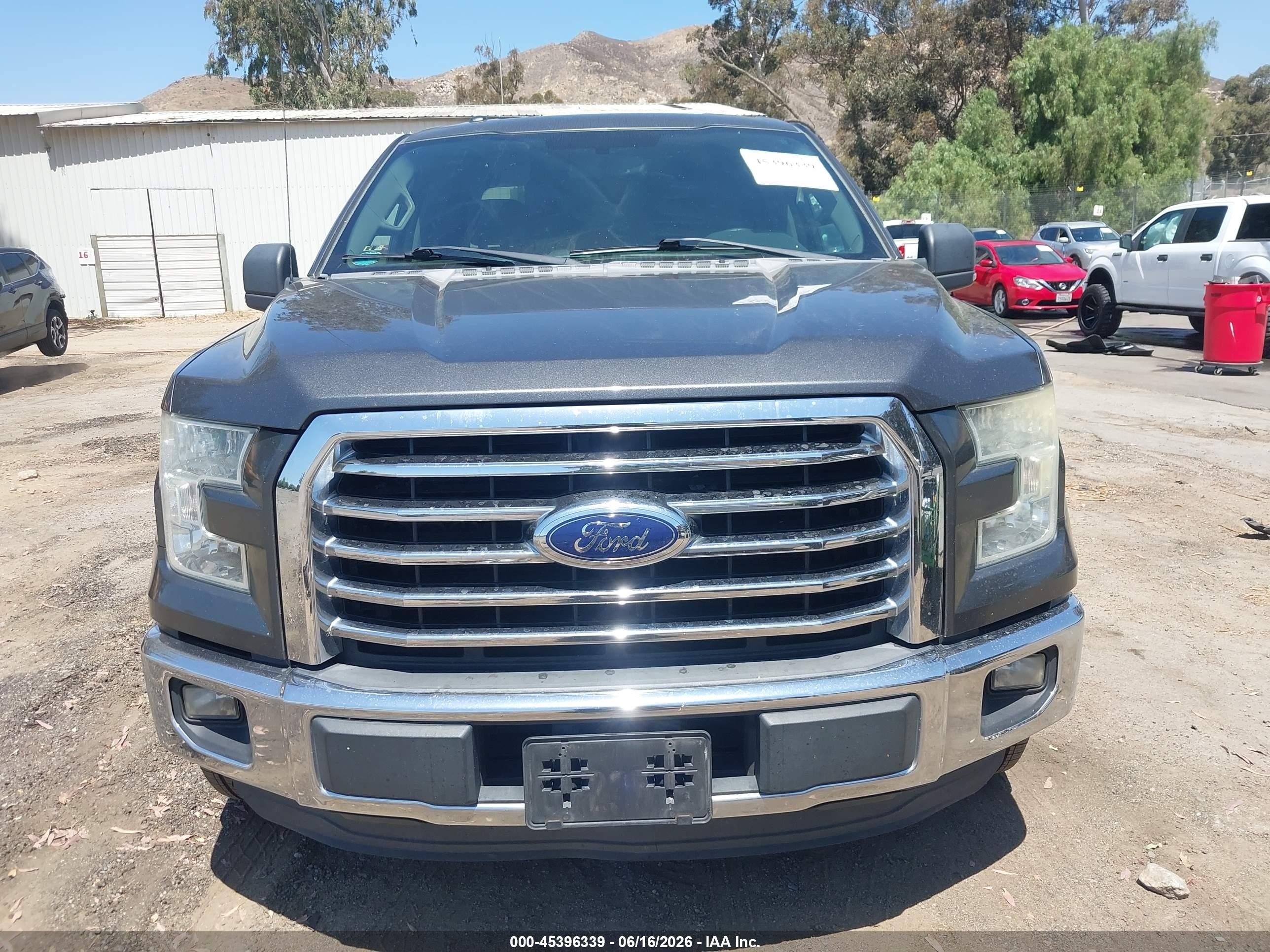 2015 Ford F-150 Xlt Gray vin: 1FTEW1CPXFFA57203
