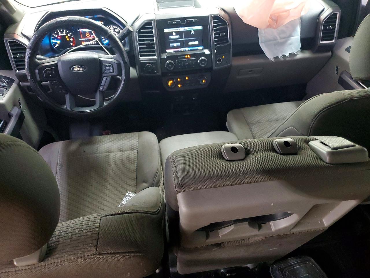2015 Ford F150 Supercrew Silver vin: 1FTEW1CPXFFA76186