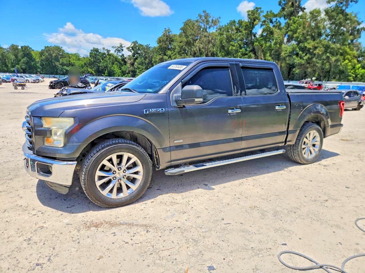 2015 Ford F150 Supercrew Black vin: 1FTEW1CPXFFC22926