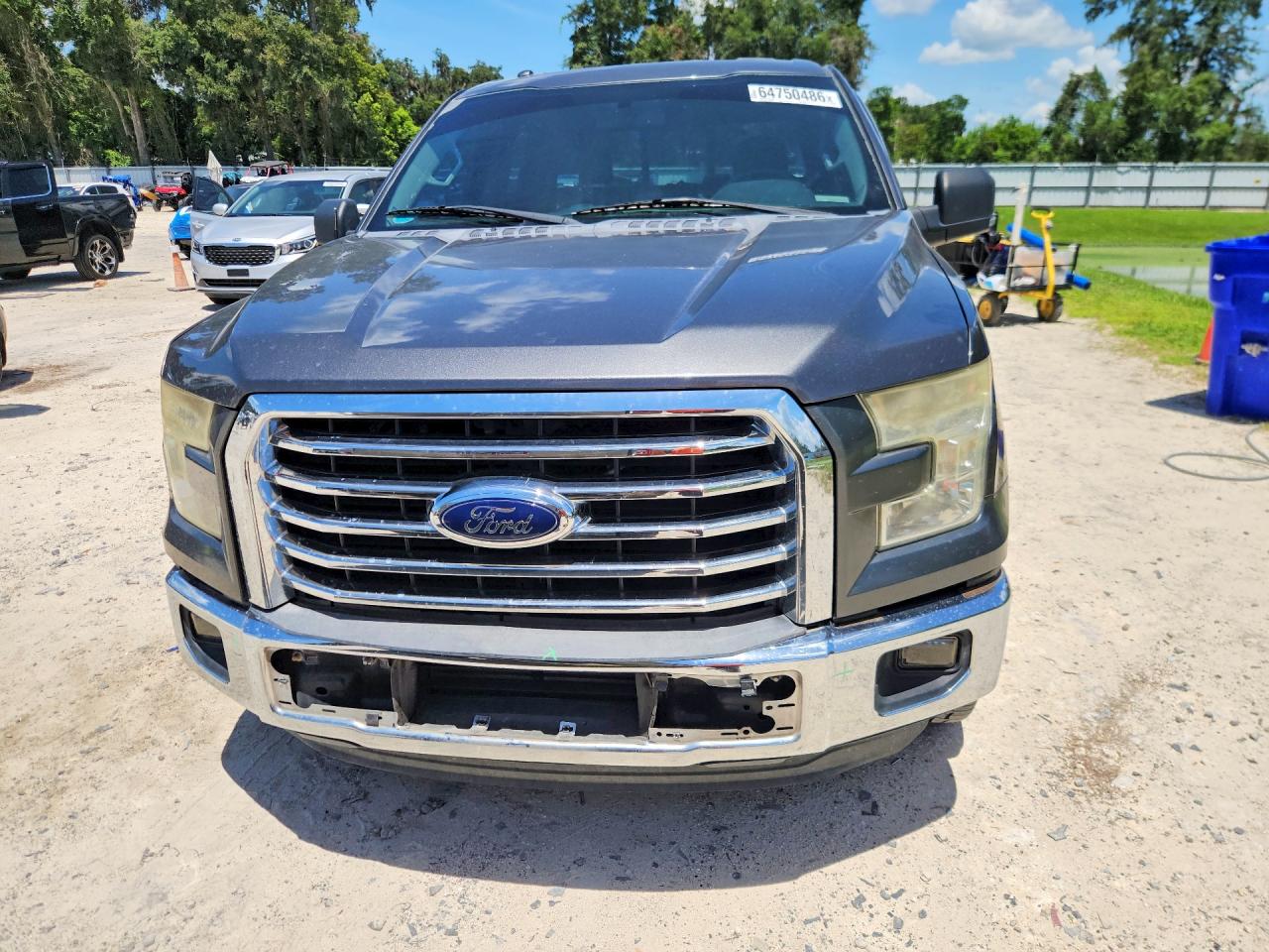 2015 Ford F150 Supercrew Black vin: 1FTEW1CPXFFC22926