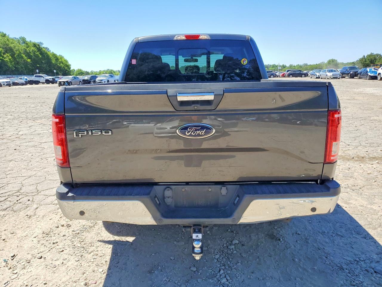 2015 Ford F150 Supercrew Gray vin: 1FTEW1CPXFFC57577