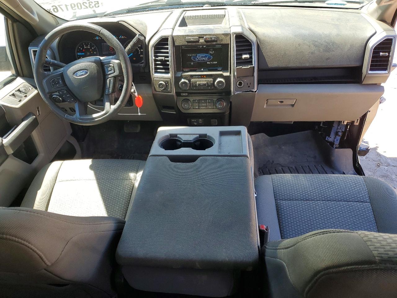 2015 Ford F150 Supercrew Gray vin: 1FTEW1CPXFFC57577