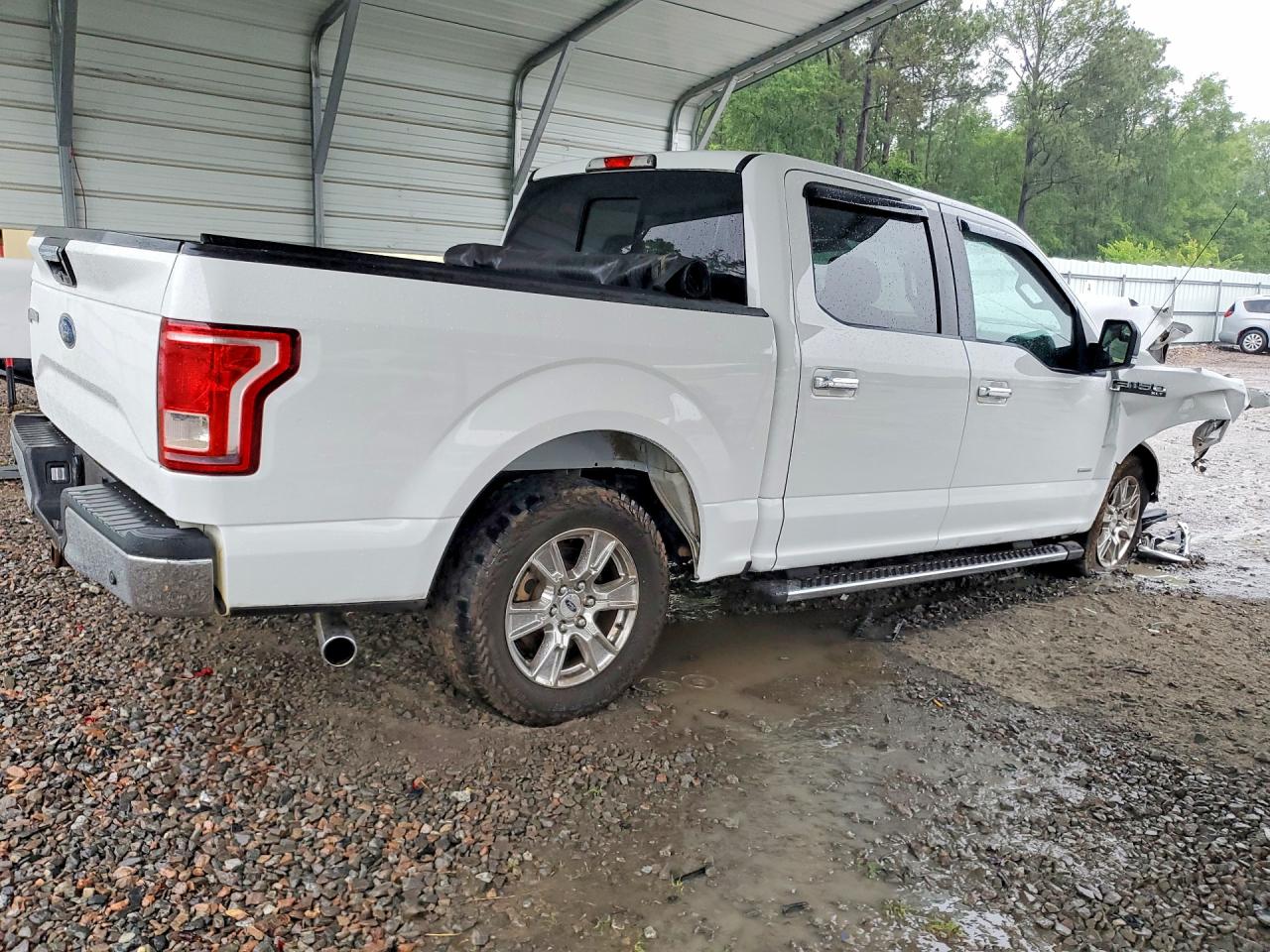 2015 Ford F150 Supercrew White vin: 1FTEW1CPXFFC58115