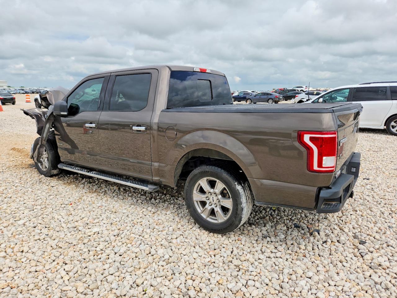 2015 Ford F150 Supercrew Коричневый vin: 1FTEW1CPXFFC92829