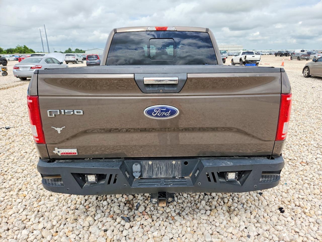2015 Ford F150 Supercrew Коричневый vin: 1FTEW1CPXFFC92829