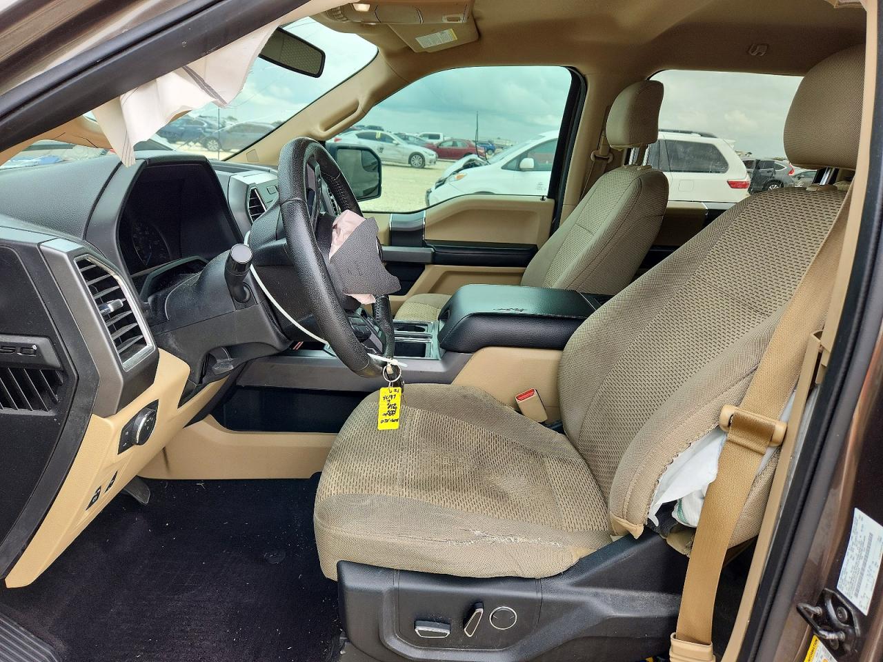 2015 Ford F150 Supercrew Коричневый vin: 1FTEW1CPXFFC92829
