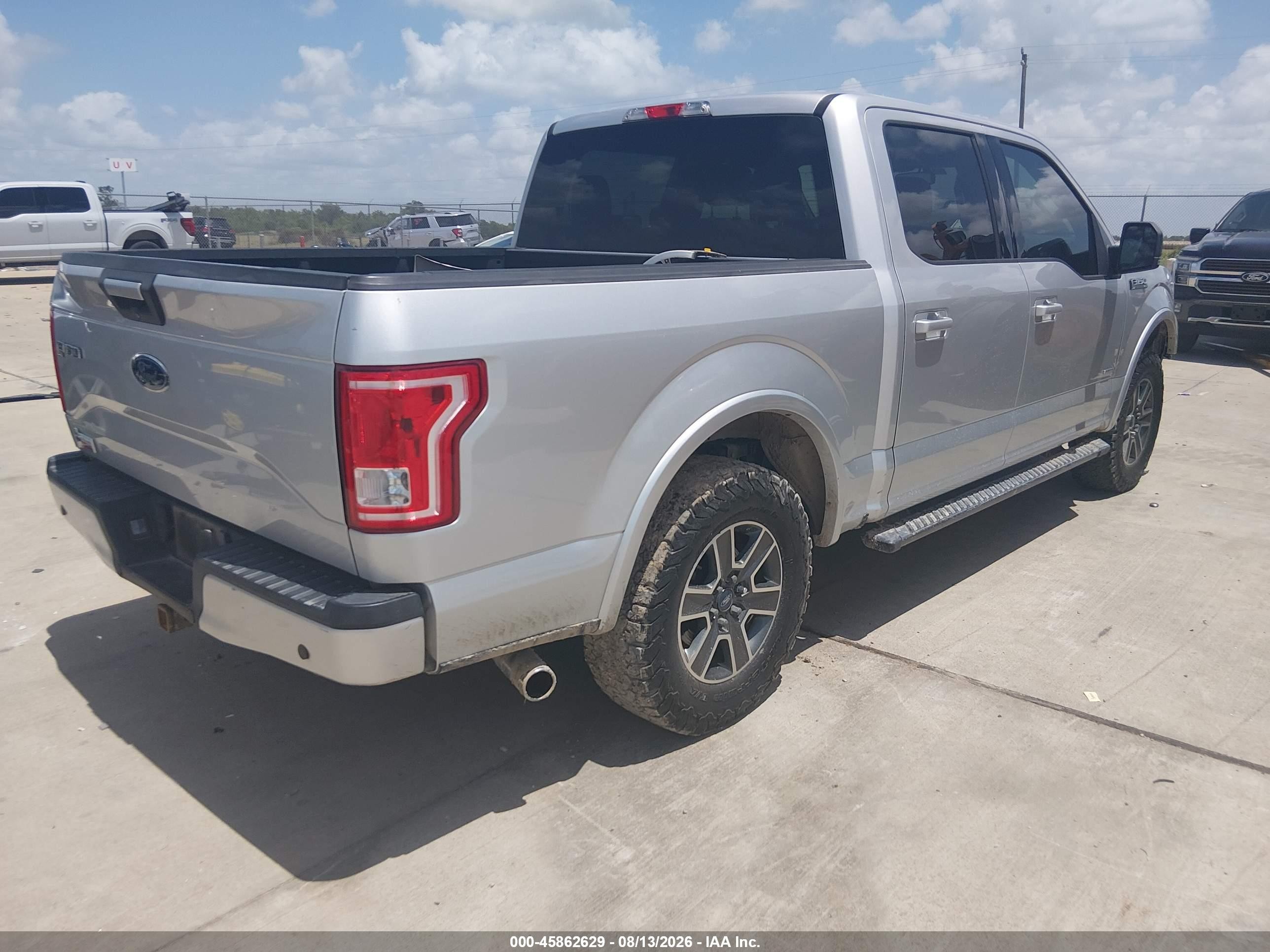 2015 Ford F-150 Xlt Silver vin: 1FTEW1CPXFKD40773