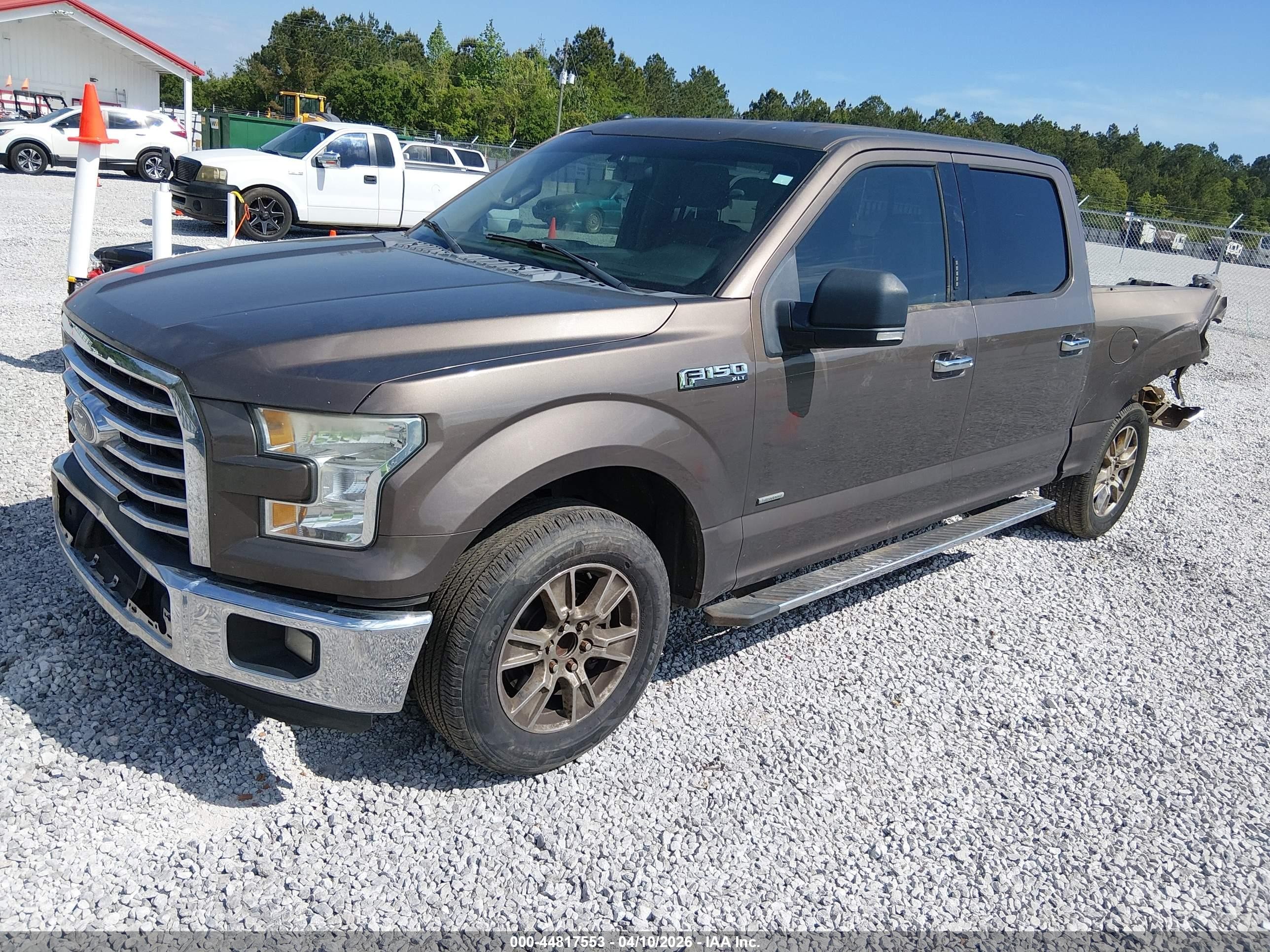 2015 Ford F-150 Xlt Brown vin: 1FTEW1CPXFKE96442