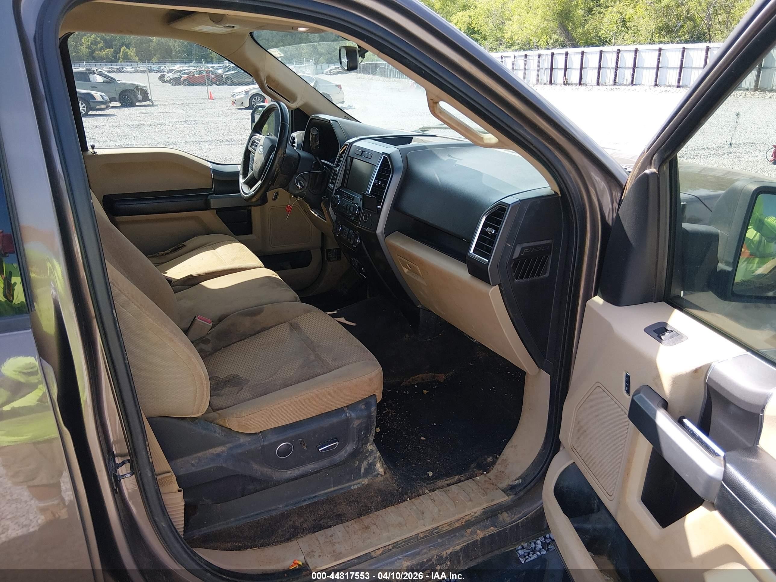 2015 Ford F-150 Xlt Brown vin: 1FTEW1CPXFKE96442