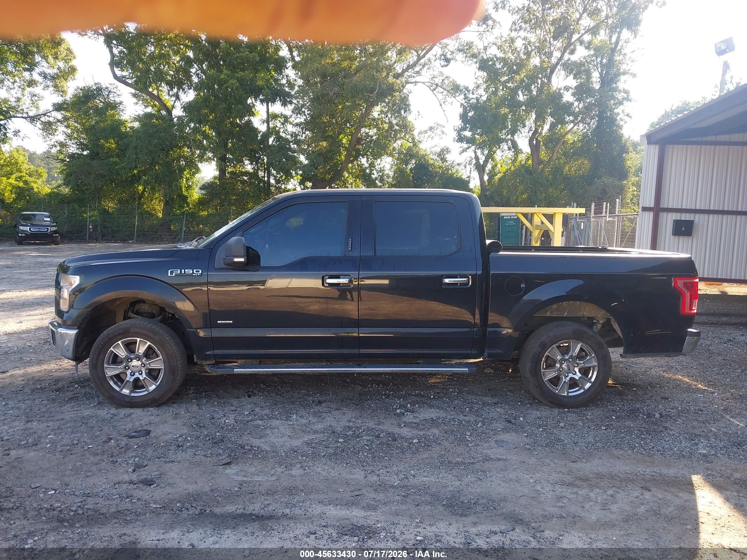 2016 Ford F-150 Xlt Black vin: 1FTEW1CPXGFB19913