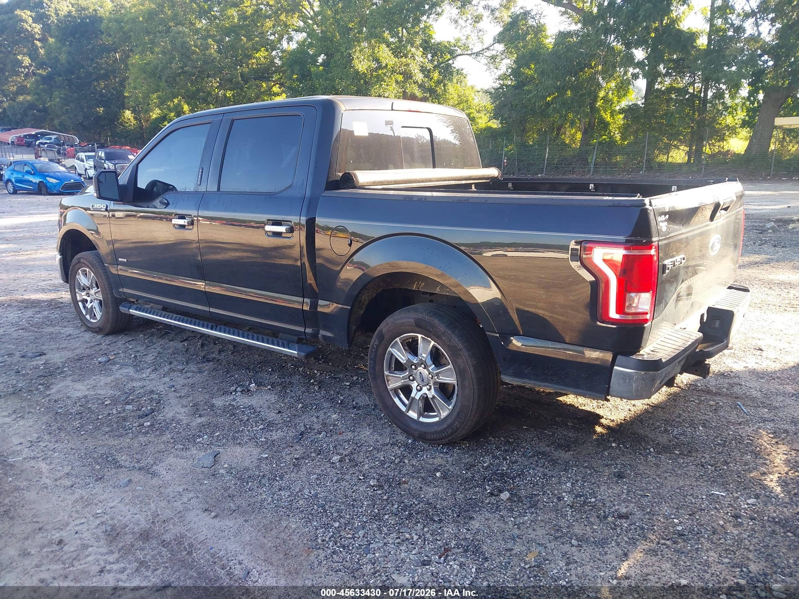 2016 Ford F-150 Xlt Black vin: 1FTEW1CPXGFB19913
