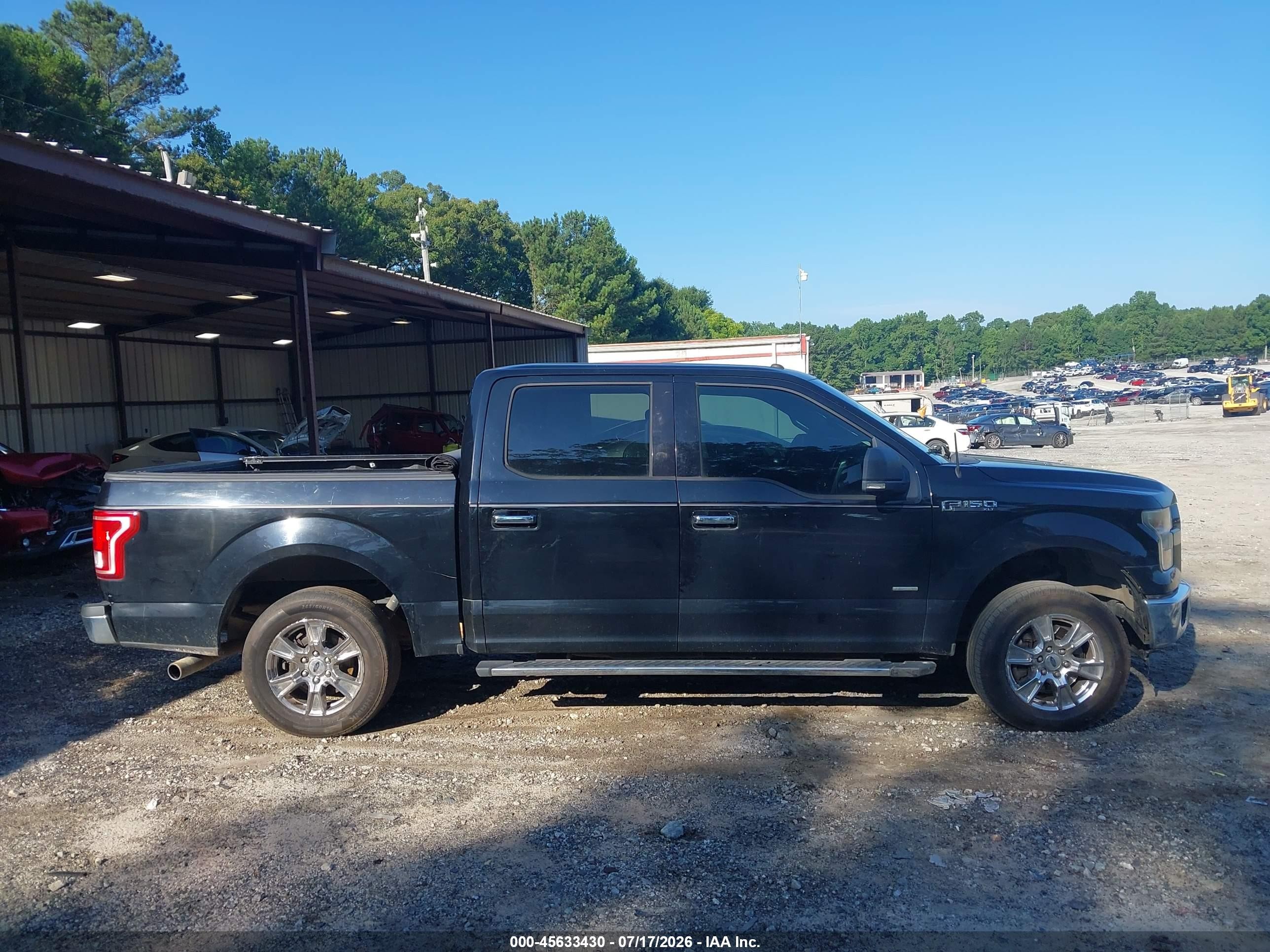 2016 Ford F-150 Xlt Black vin: 1FTEW1CPXGFB19913