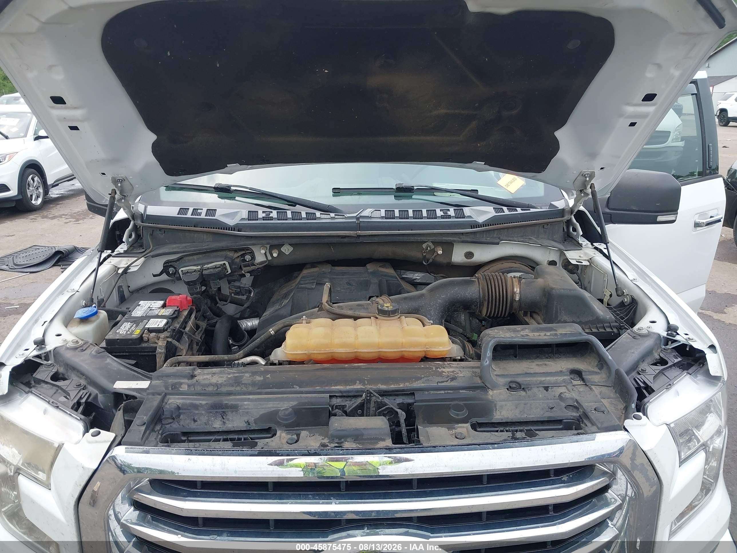 2017 Ford F-150 Xlt White vin: 1FTEW1CPXHKD52666