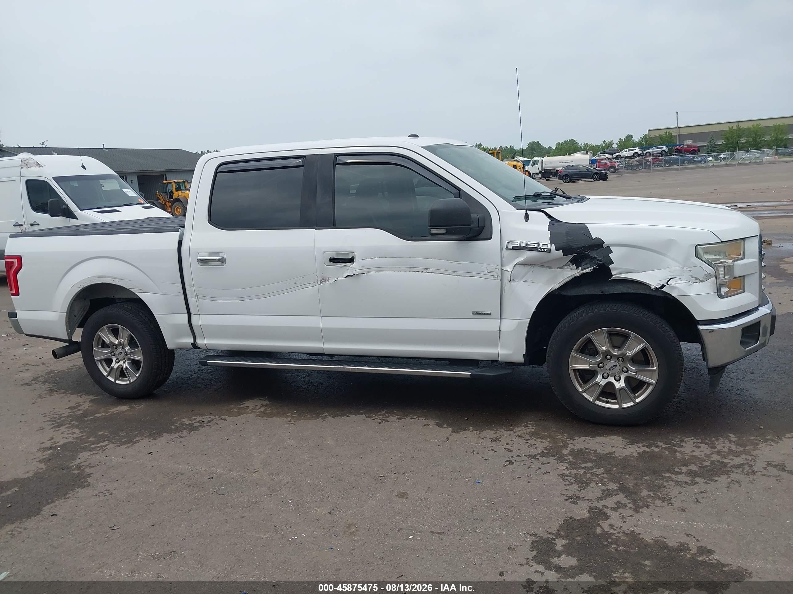 2017 Ford F-150 Xlt White vin: 1FTEW1CPXHKD52666