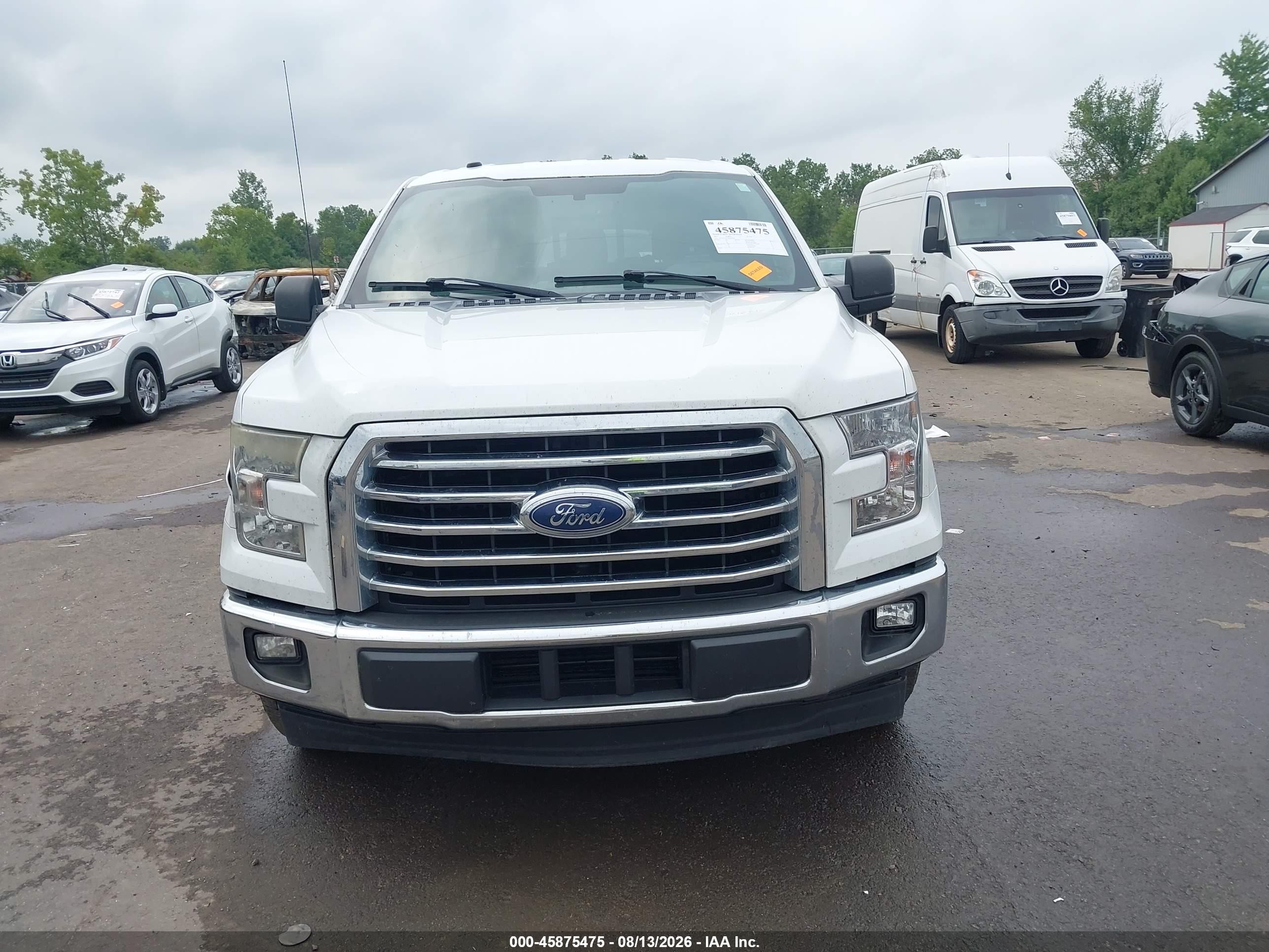 2017 Ford F-150 Xlt White vin: 1FTEW1CPXHKD52666