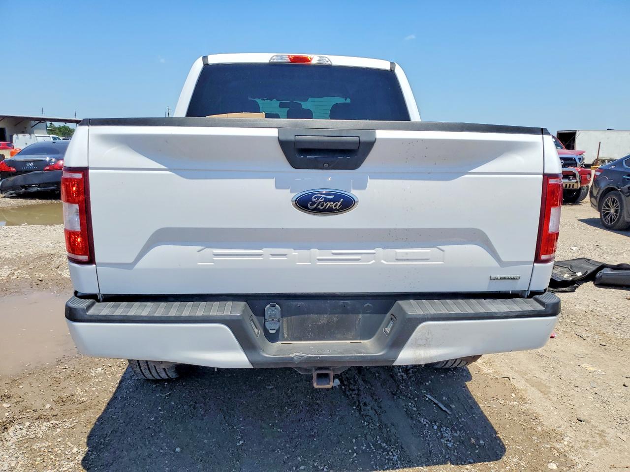 2018 Ford F150 Supercrew White vin: 1FTEW1CPXJKC45123