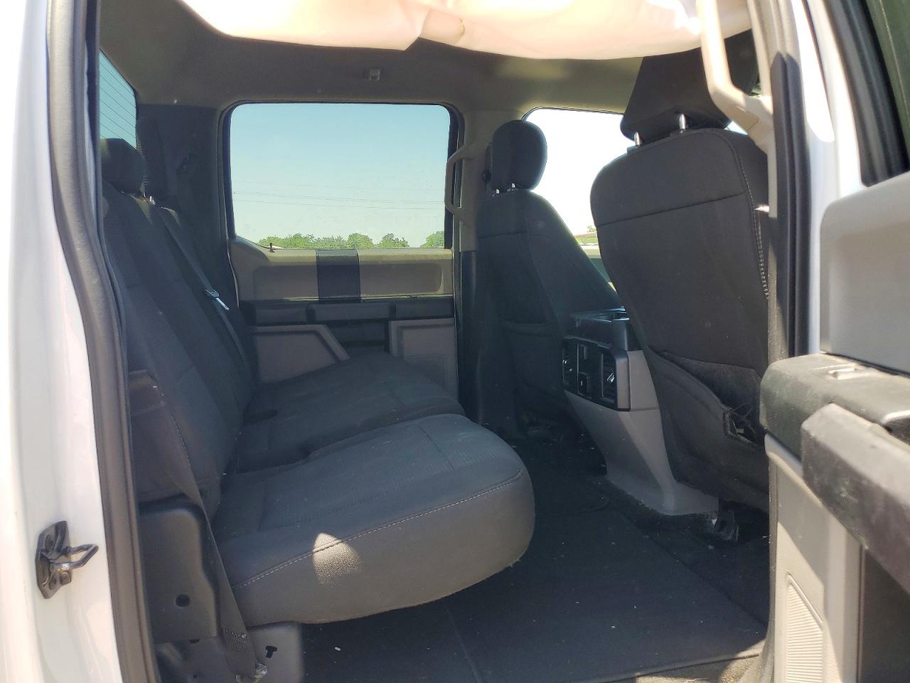 2018 Ford F150 Supercrew White vin: 1FTEW1CPXJKC45123