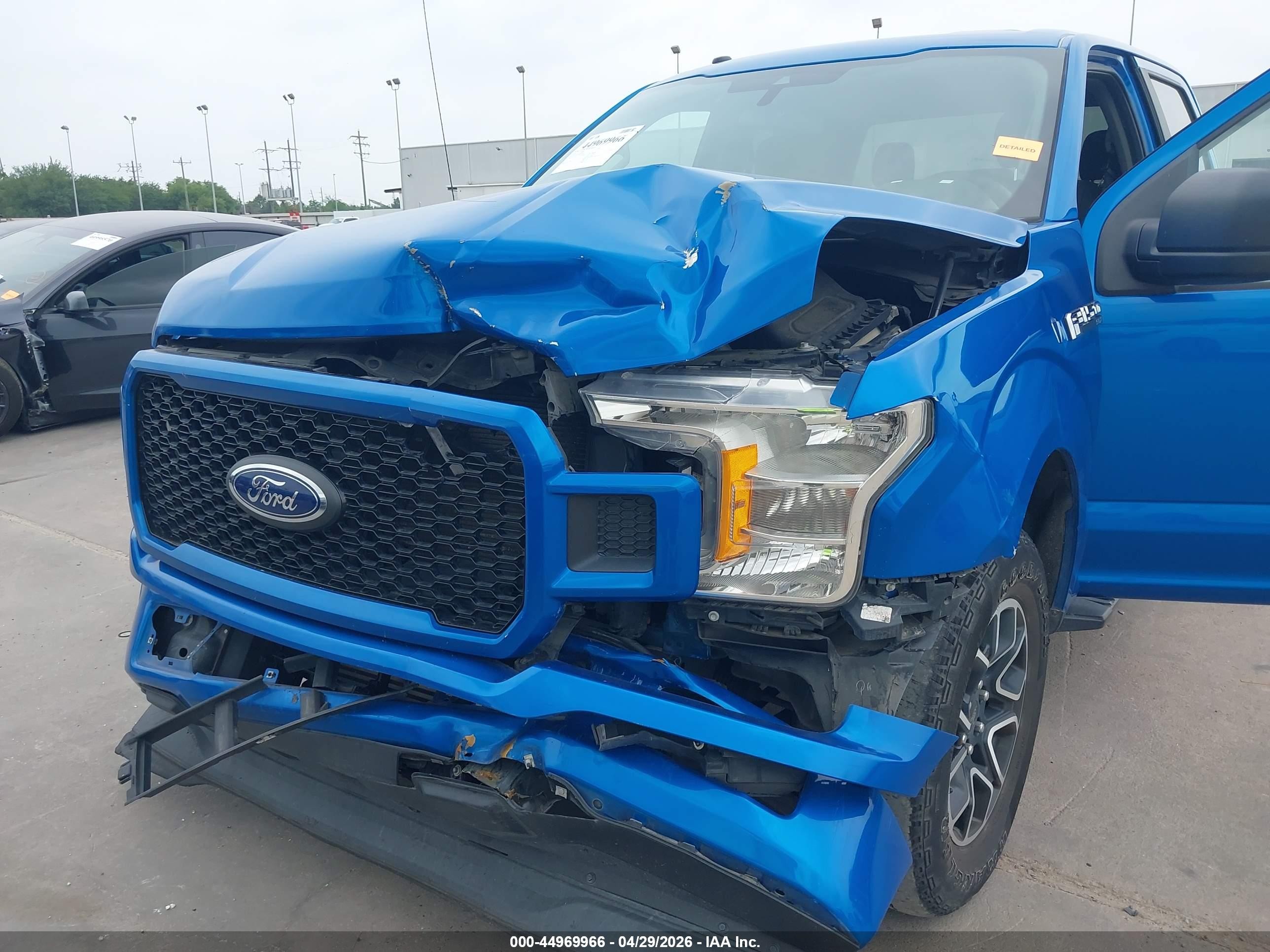 2019 Ford F-150 Xl Blue vin: 1FTEW1CPXKKD13647