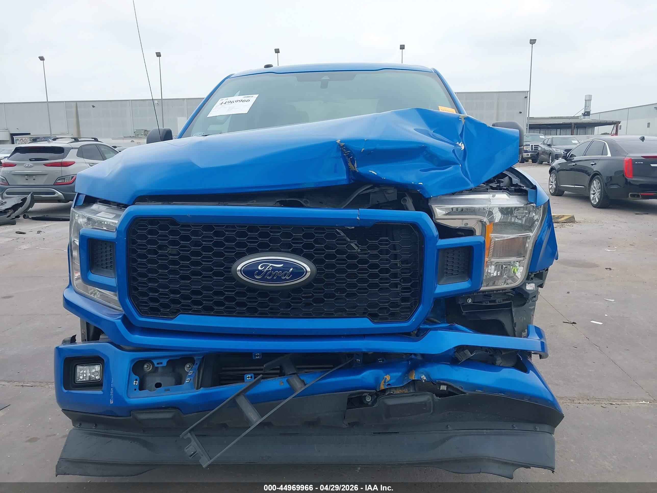 2019 Ford F-150 Xl Blue vin: 1FTEW1CPXKKD13647