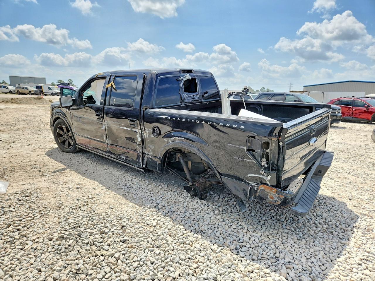 2010 Ford F150 Supercrew Black vin: 1FTEW1CV2AFA06463