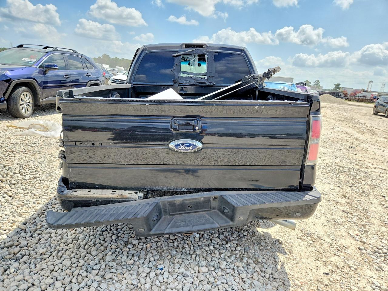 2010 Ford F150 Supercrew Black vin: 1FTEW1CV2AFA06463