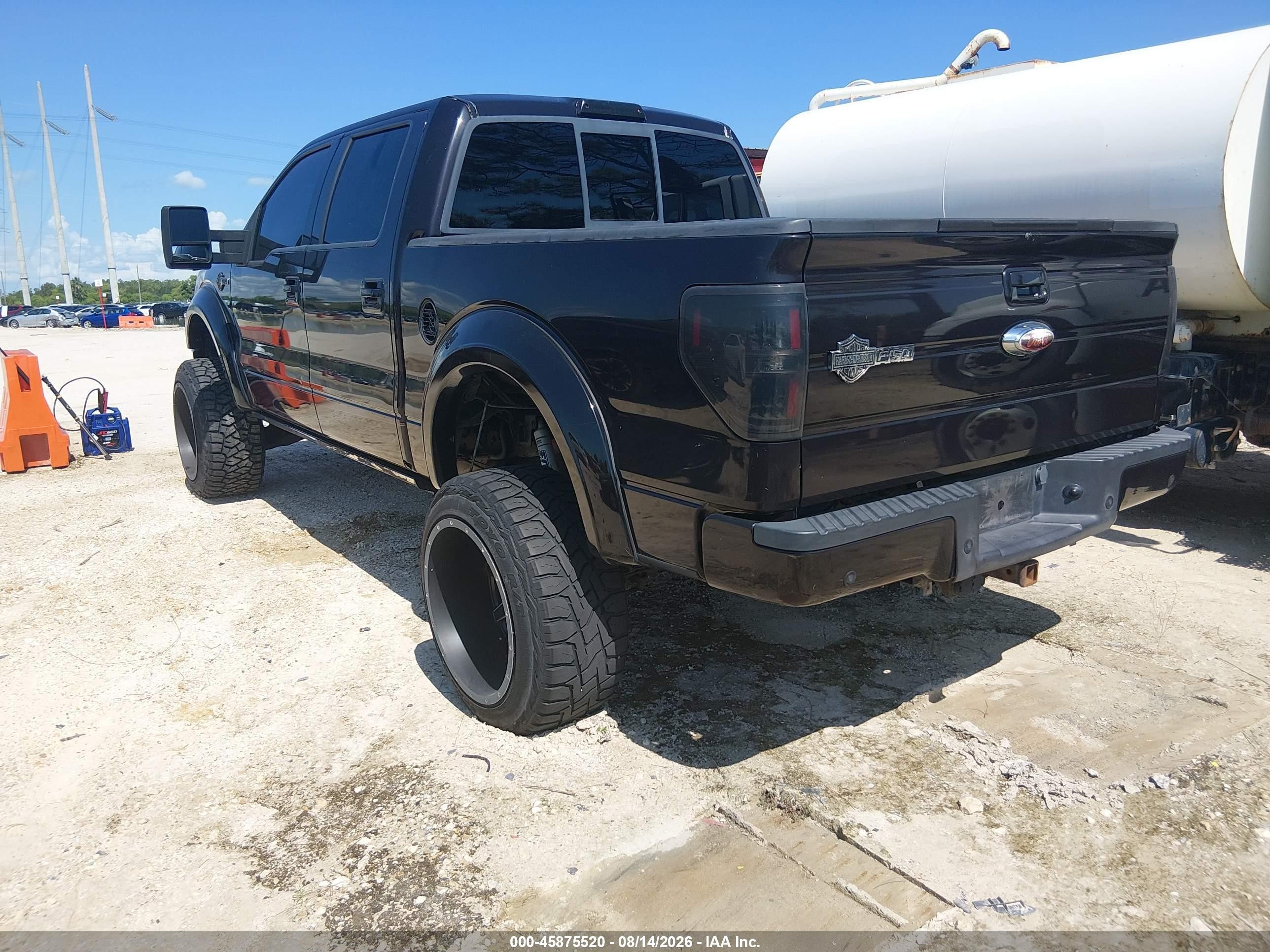 2010 Ford F-150 Fx2 Sport/harley-davidson/king Ranch/lariat/platinum/xl/xlt Black vin: 1FTEW1CV6AFB30624