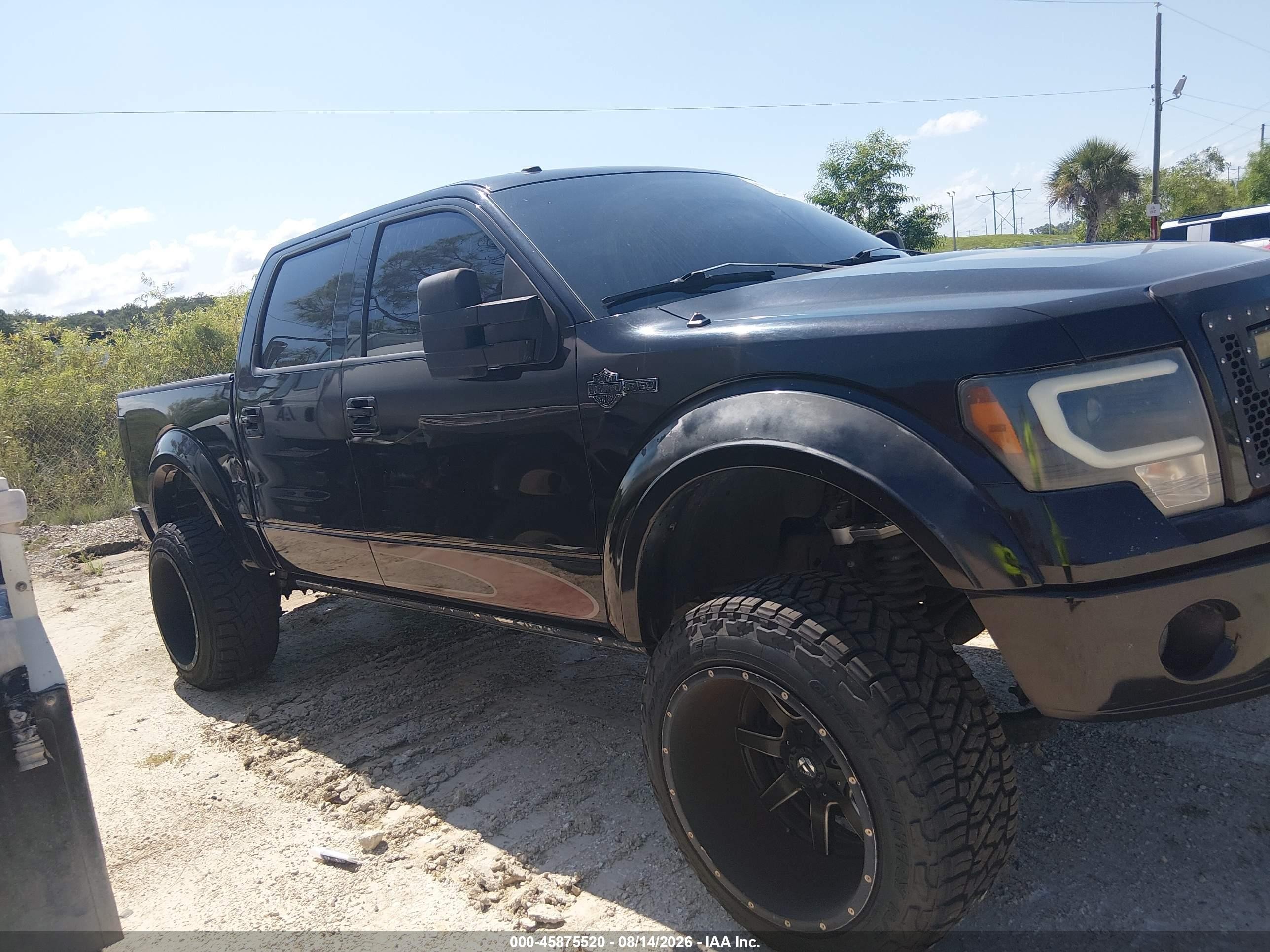 2010 Ford F-150 Fx2 Sport/harley-davidson/king Ranch/lariat/platinum/xl/xlt Black vin: 1FTEW1CV6AFB30624