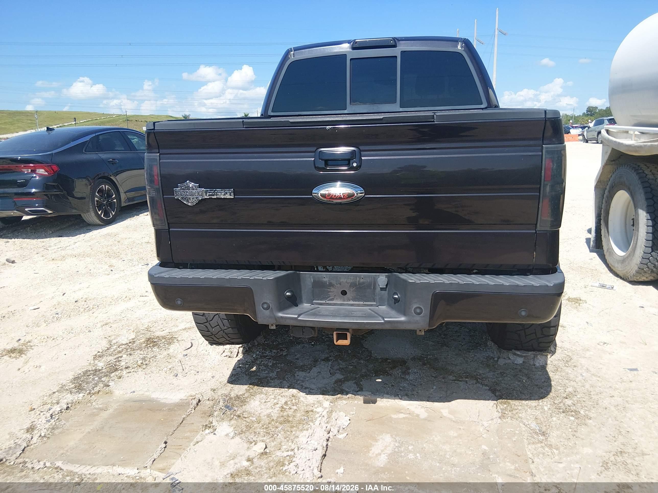 2010 Ford F-150 Fx2 Sport/harley-davidson/king Ranch/lariat/platinum/xl/xlt Black vin: 1FTEW1CV6AFB30624