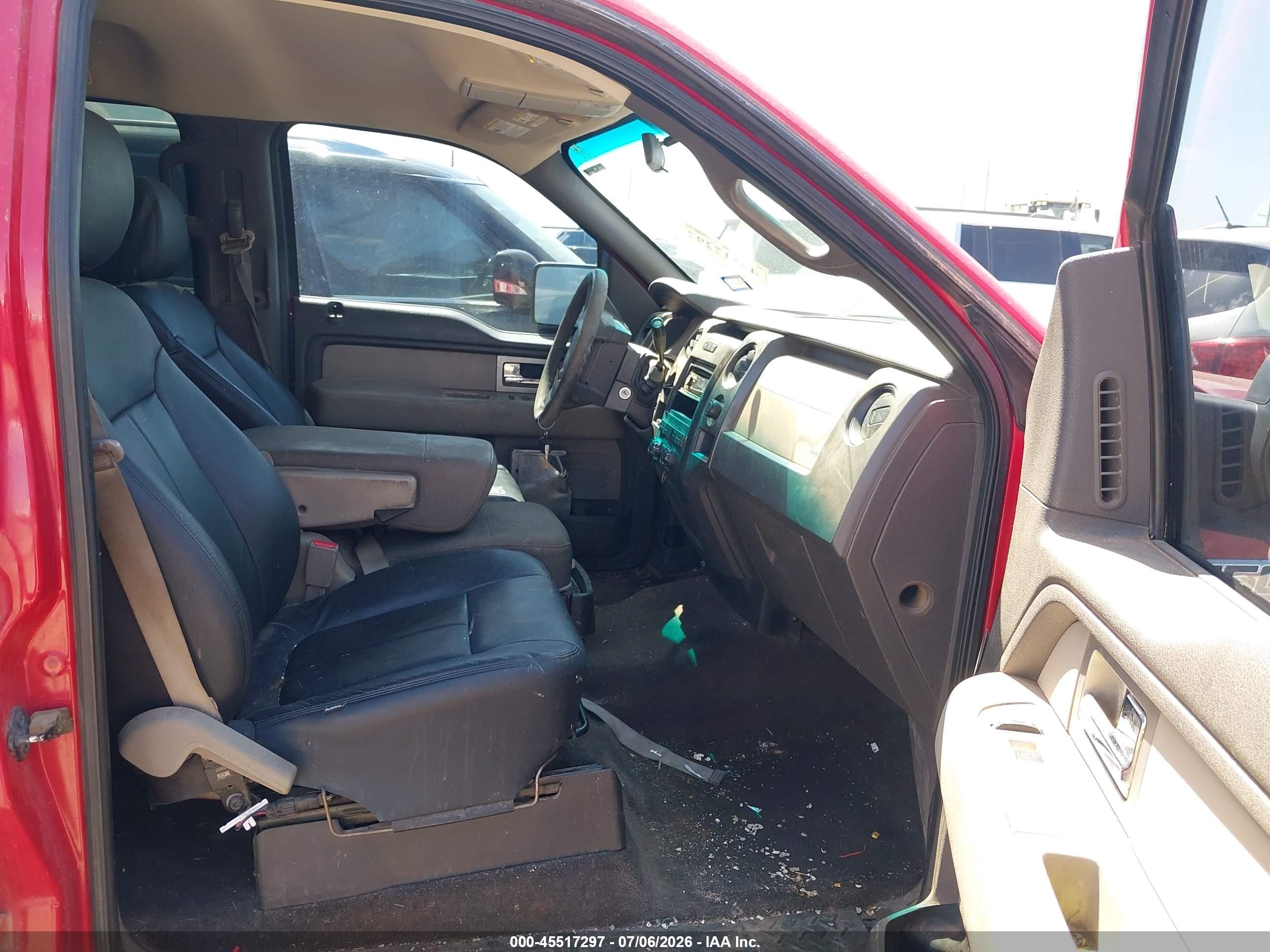 2010 Ford F-150 Xl Red vin: 1FTEW1CW0AFB75180