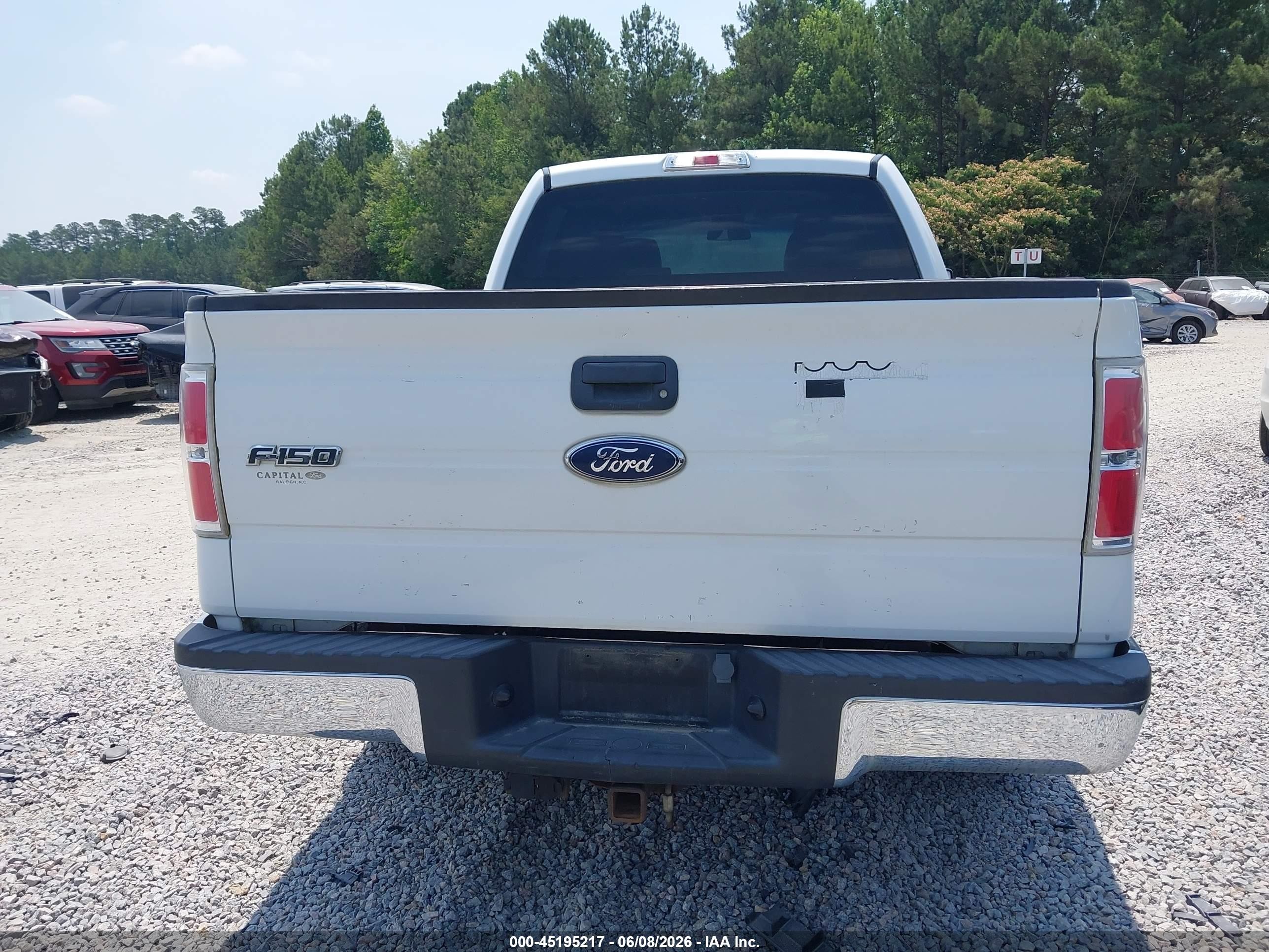 2010 Ford F150 Supercrew White vin: 1FTEW1CW3AFB93723