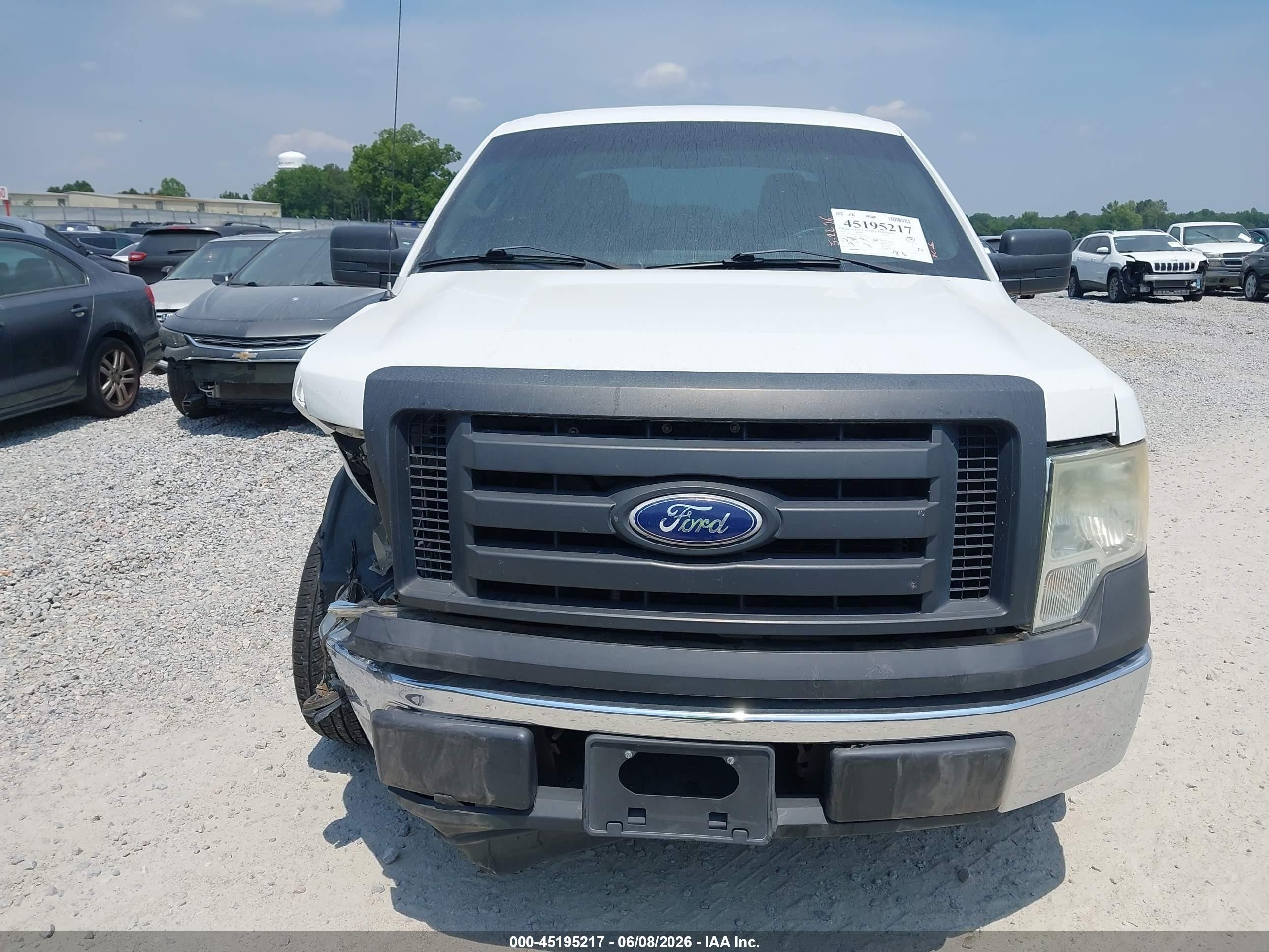 2010 Ford F150 Supercrew White vin: 1FTEW1CW3AFB93723