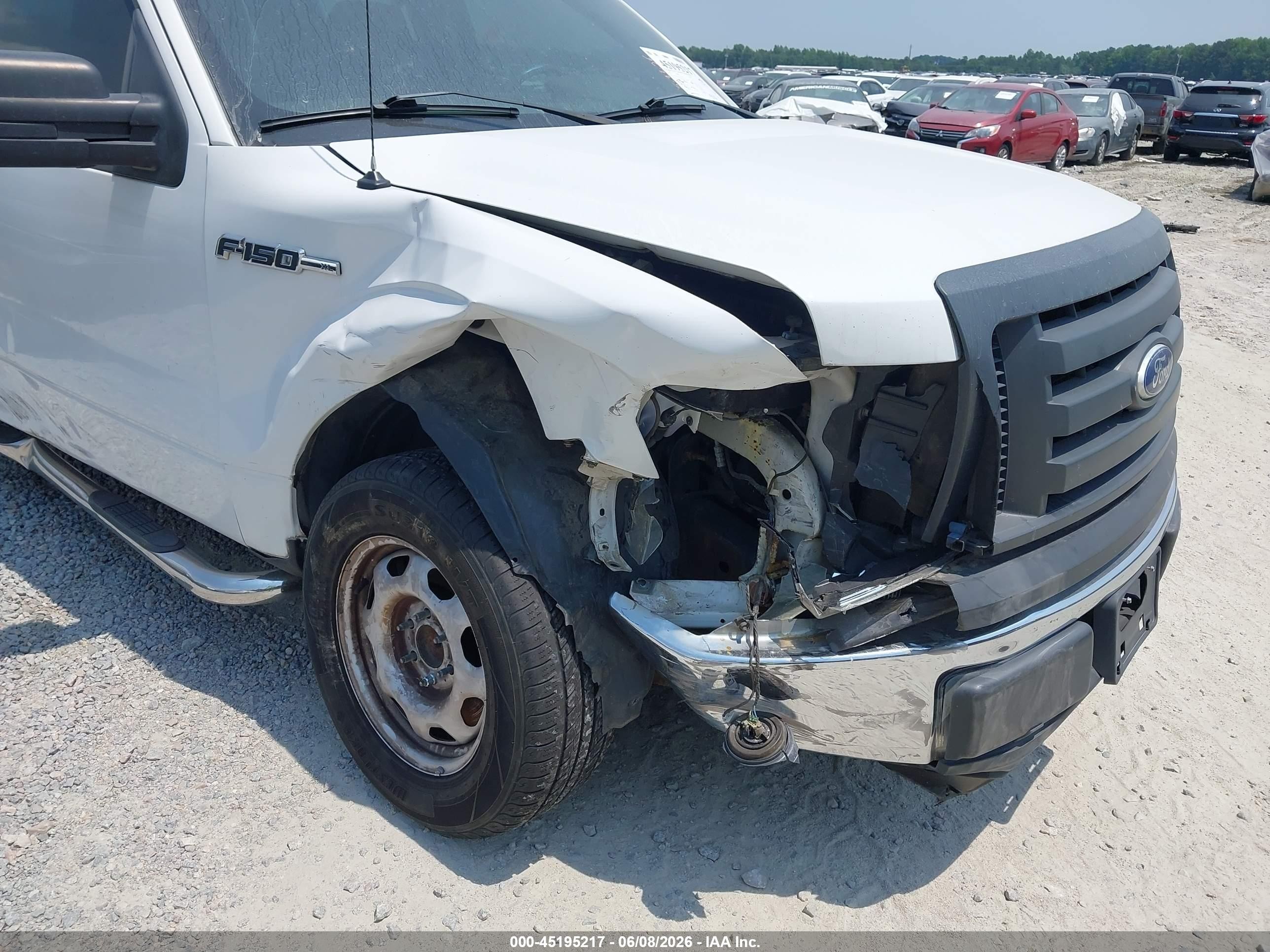 2010 Ford F150 Supercrew White vin: 1FTEW1CW3AFB93723