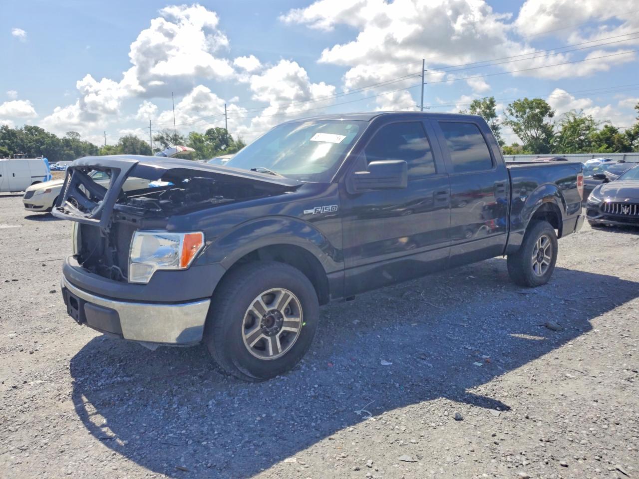 2010 Ford F150 Supercrew Black vin: 1FTEW1CW9AFC06412