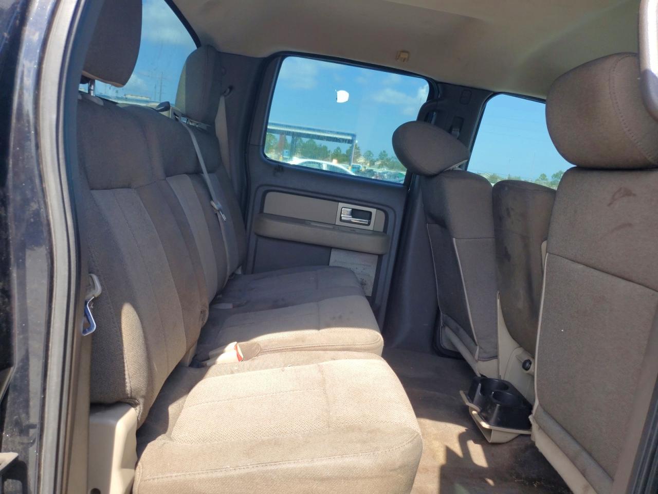 2010 Ford F150 Supercrew Black vin: 1FTEW1CW9AFC06412