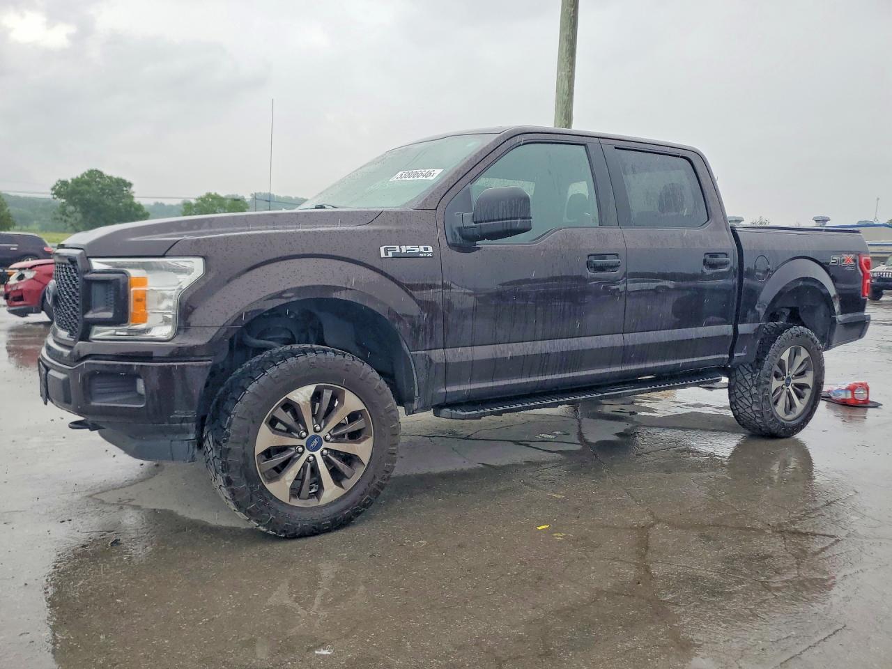 2019 Ford F150 Supercrew Burgundy vin: 1FTEW1E41KFD07179