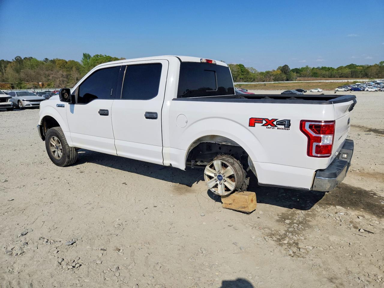 2019 Ford F150 Supercrew White vin: 1FTEW1E41KKD06542