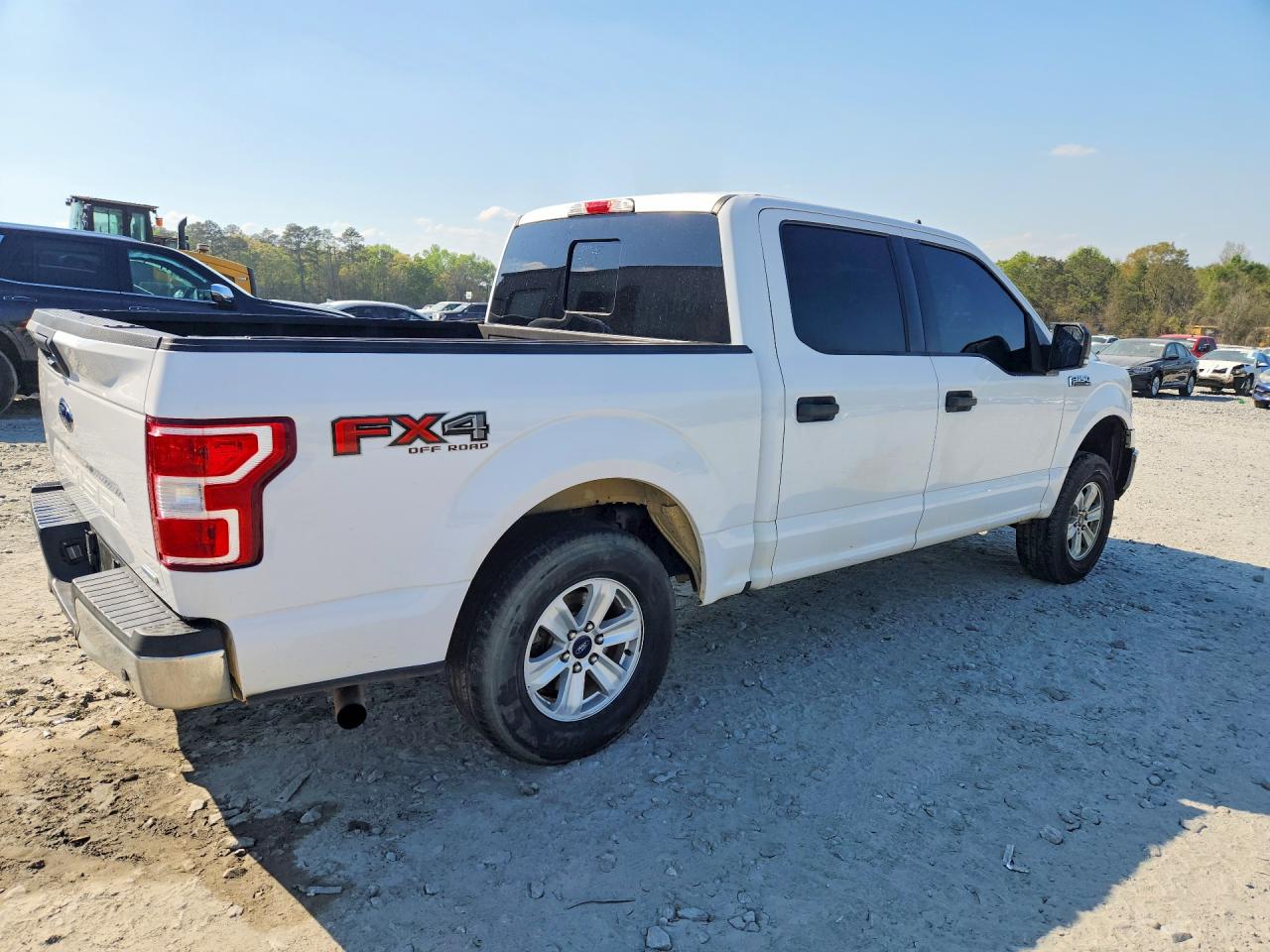 2019 Ford F150 Supercrew White vin: 1FTEW1E41KKD06542
