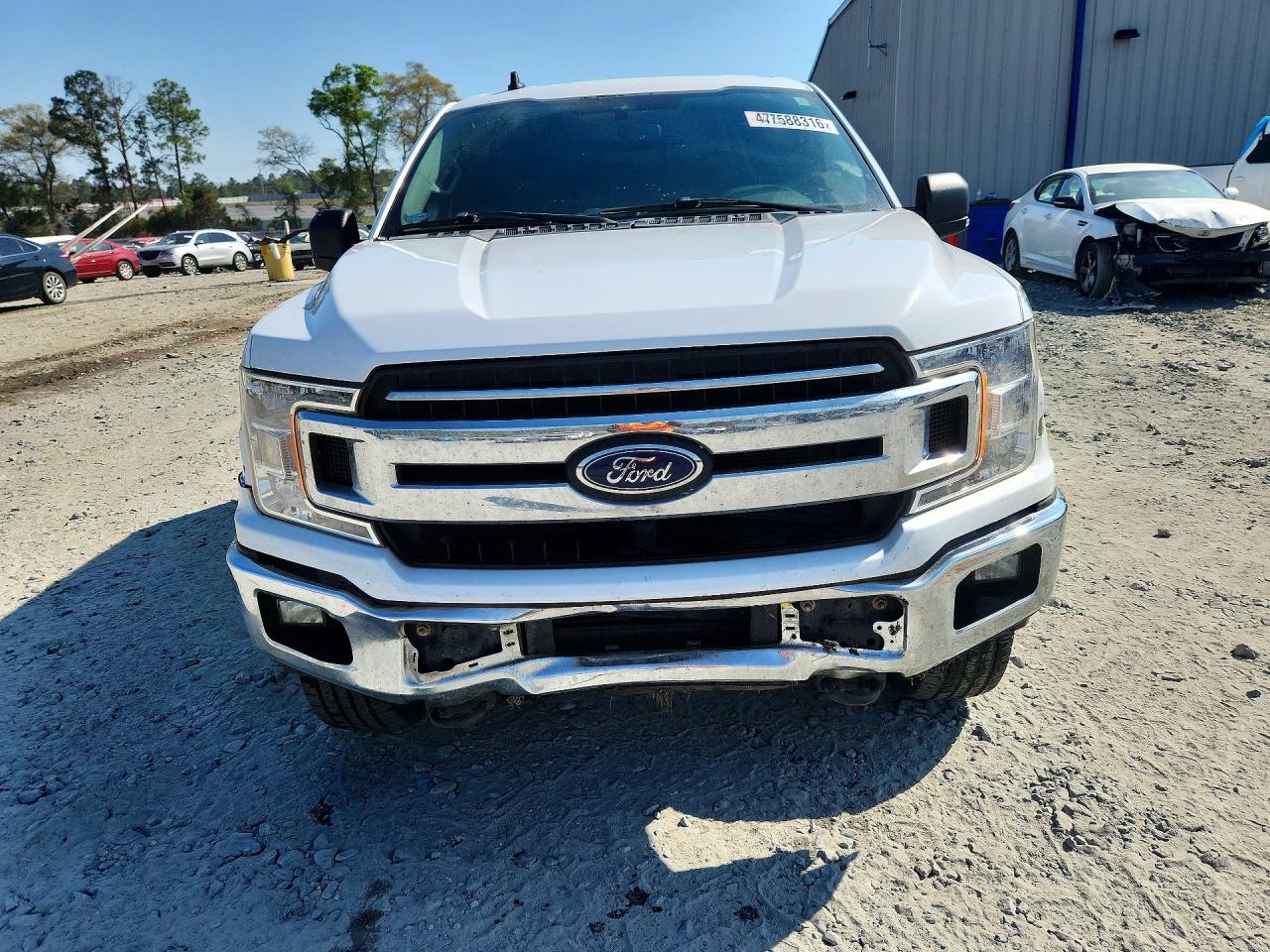 2019 Ford F150 Supercrew White vin: 1FTEW1E41KKD06542